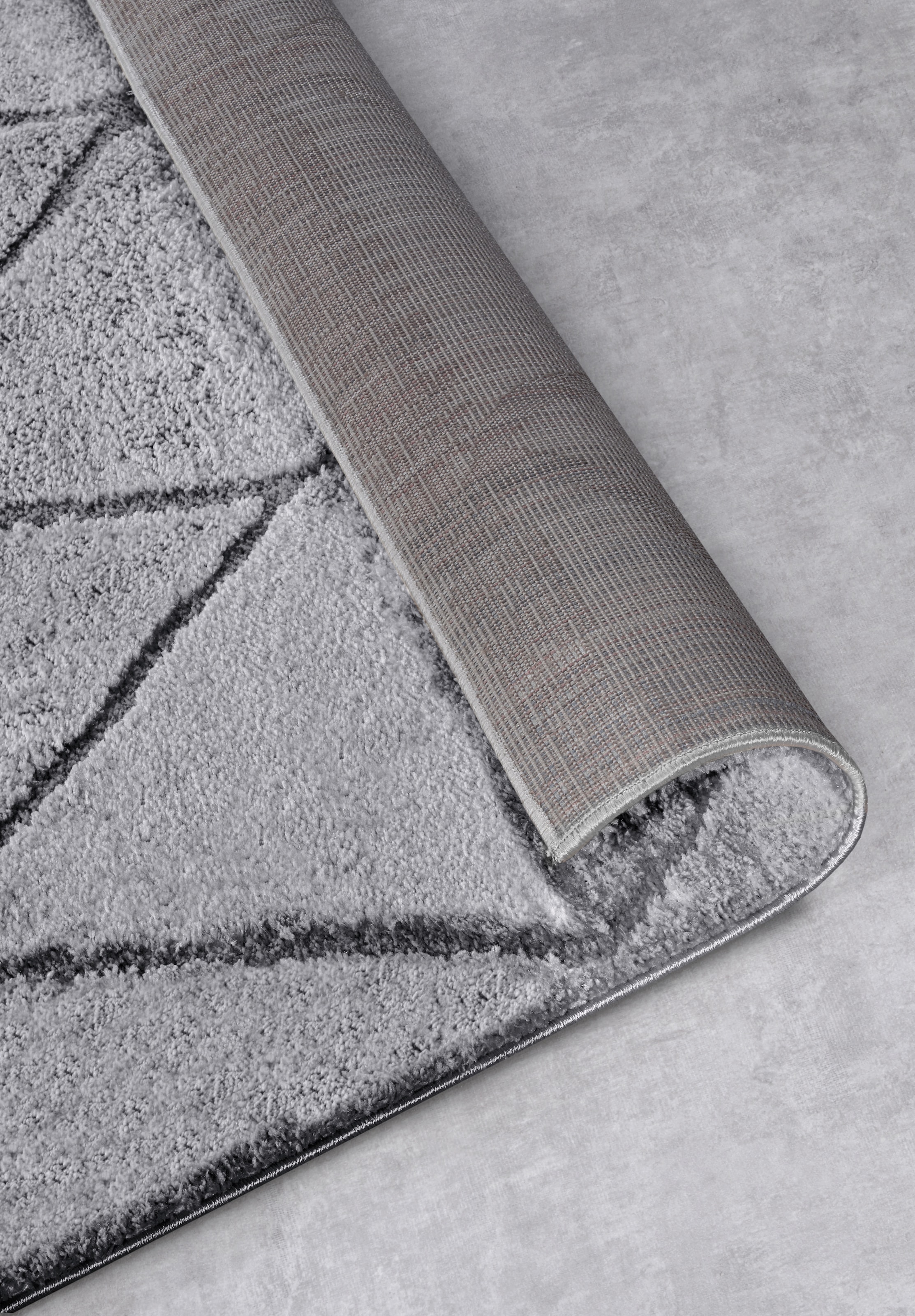 ELLE DECORATION Designteppich »Perrotin«, rechteckig, 18 mm Höhe, Läufer, Shaggy, flauschig, weich, Langflor, modern, Hoch Tief Effekt