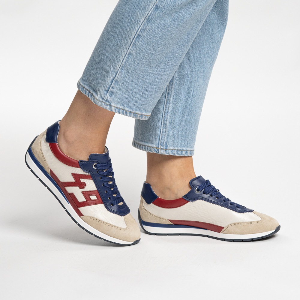 Thumbnail - Ara Sneaker "PORTOFINO" Freizeitschuh, Halbschuh, Schnürschuh in Bequemweite G 1/2 (= weit)