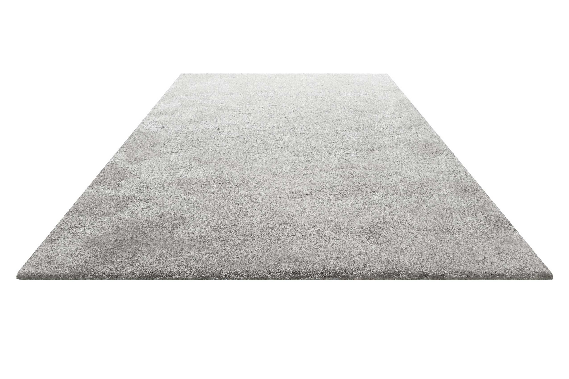 Homie Living Teppich »Pisa«, rund, 25 mm Höhe, Hochflor, Microfaser, uni, weich, Shaggy, Wohnzimmer, Schlafzimmer