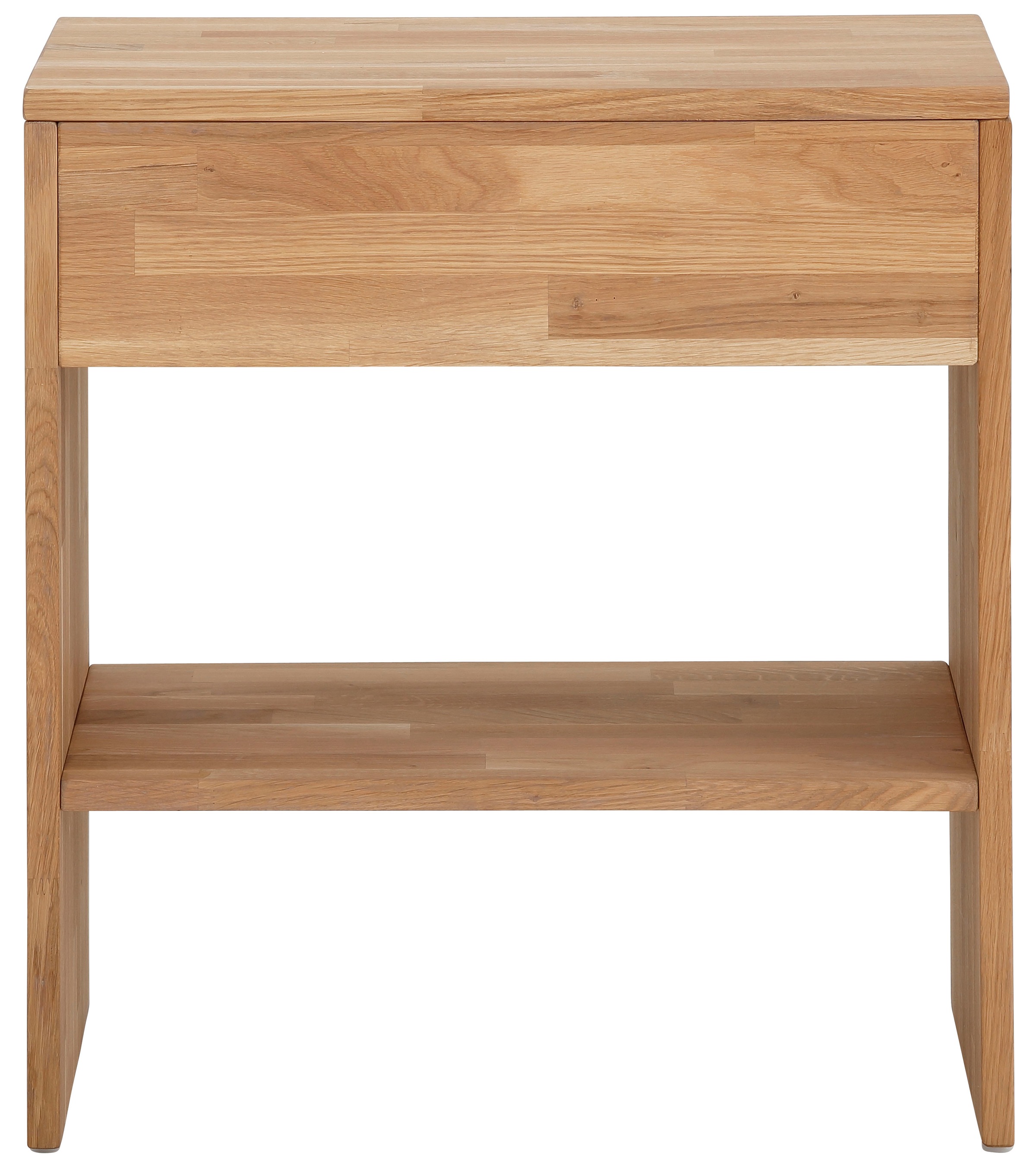 Nachttisch OTTO HOME "Callum", grau (argento, natur, natur), B:60cm H:65,5cm T:42cm, 100% Polyester (recycelt), Tische, Nachttisch, passend zur Boxspringbett-Serie Jelle 2
