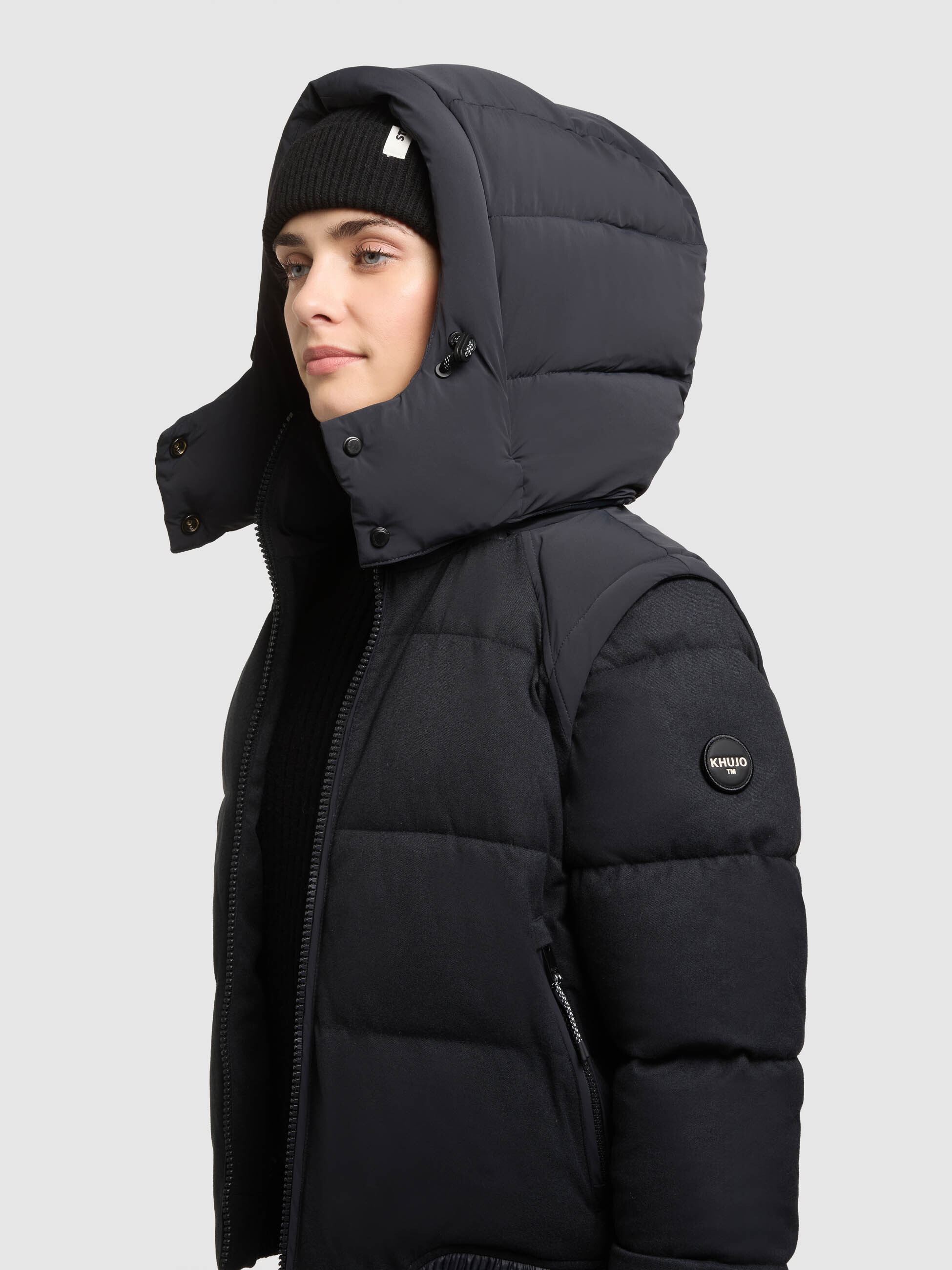 khujo Winterjacke »OAKLYNN« mit Kapuze