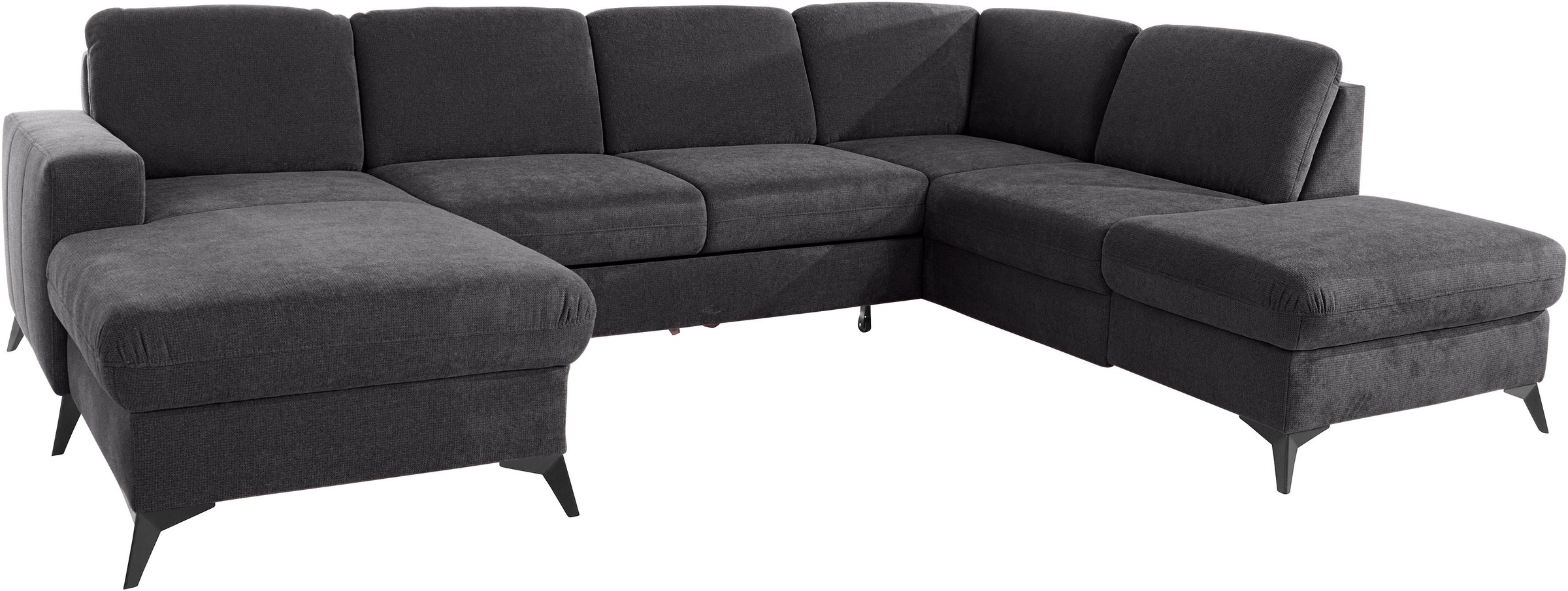 Thumbnail - PLACES OF STYLE Wohnlandschaft "Lolland U-Form" Wahlweise mit Bettfunktion und Stauraum, auch mit abwischbarem Bezug