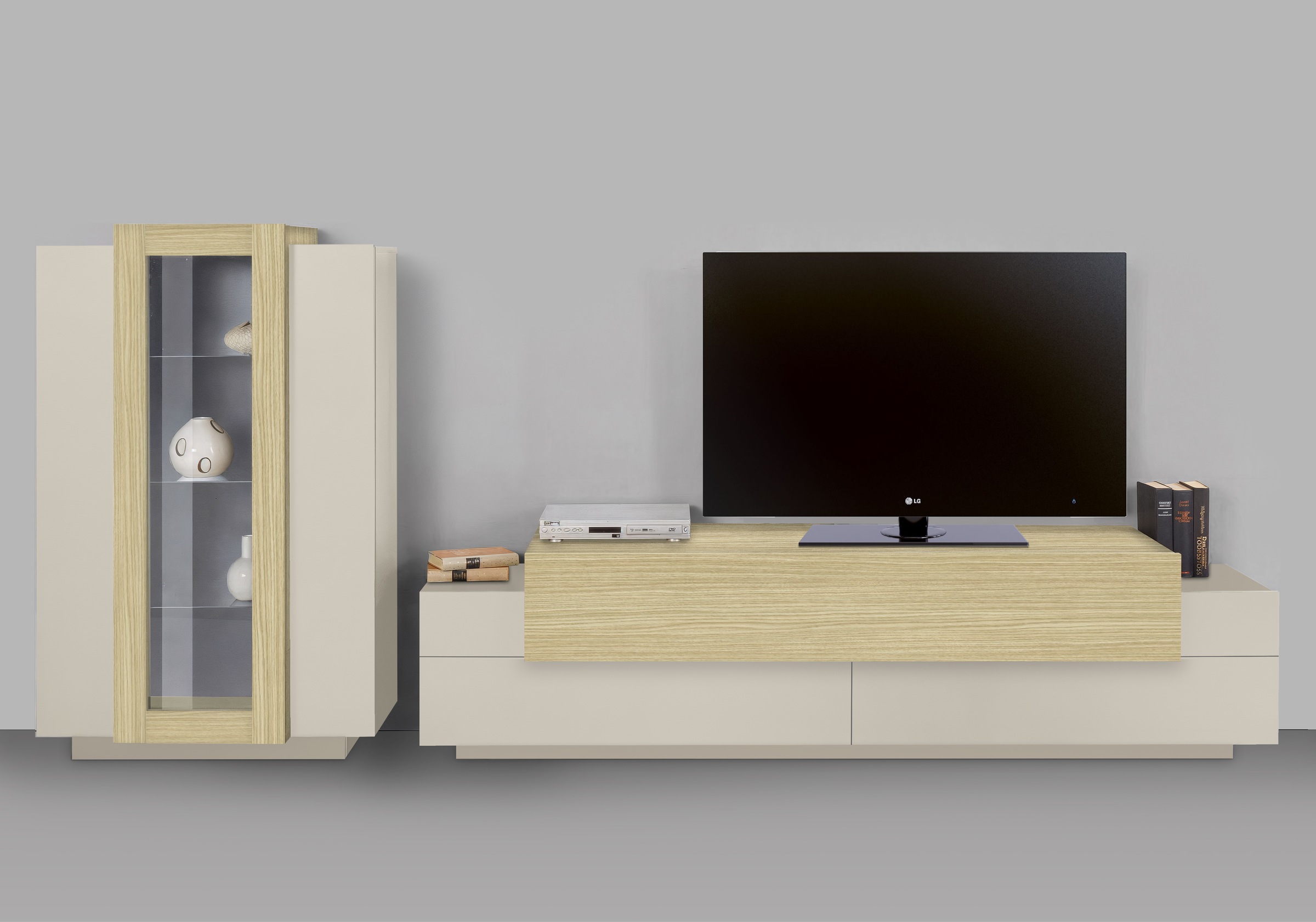 Thumbnail - Home affaire Wohnwand "Coro, Anbauwand, Medienwand" Set, 2 Stk. tlg.