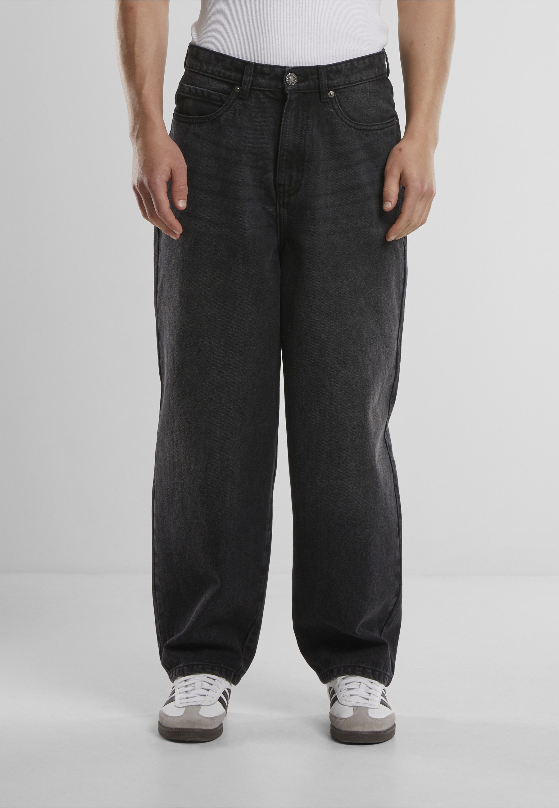 URBAN CLASSICS Bequeme Jeans »Urban Classics Tapered Heavy Ounce Baggy Jeans«