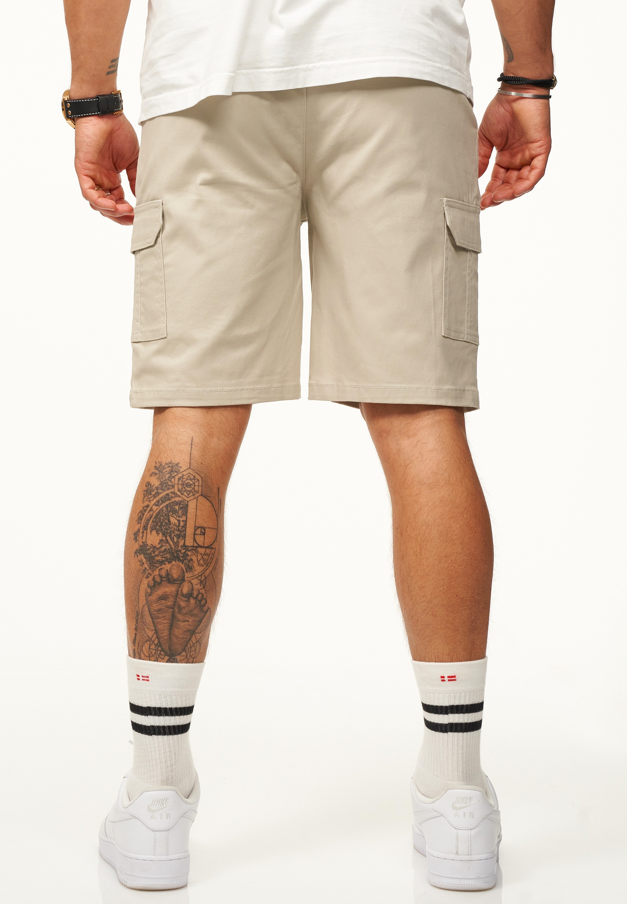SOULSTAR Cargoshorts »SOULSTAR Cargoshorts mit Stretchanteil Kurze Hose für Herren«  Regular-Fit Bermuda mit Elasthan-Anteil Sommershorts