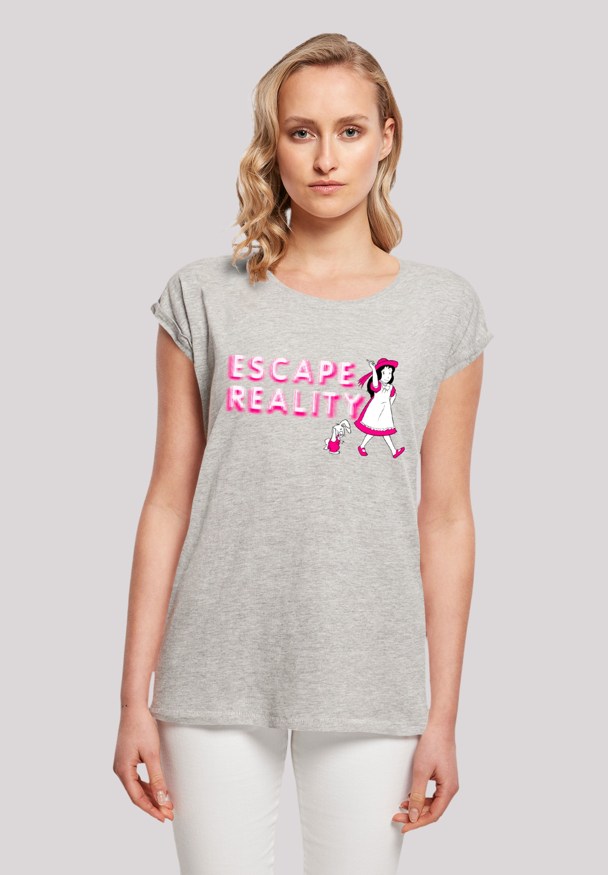 F4NT4STIC T-Shirt "Alice im Wunderland Escape Reality", Retro, Heroes of Ch günstig online kaufen