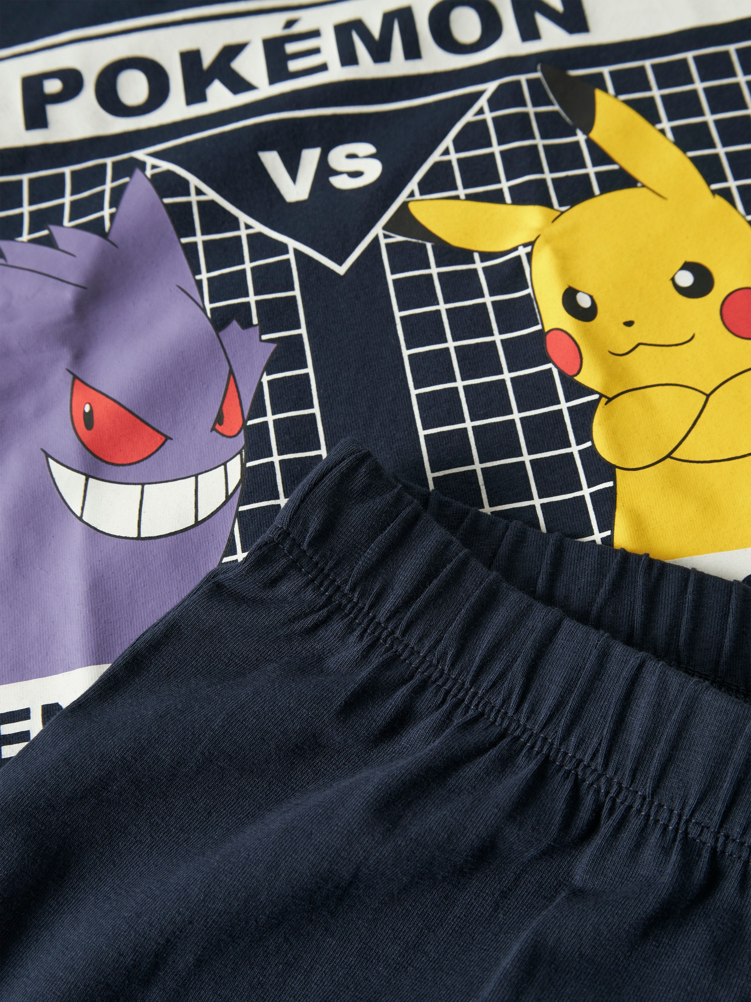 Name It Schlafanzug »NKMSUX POKEMON LS NREG NIGHTSET NOOS SKY« Baumwollmischung, mit Pokemon Druck