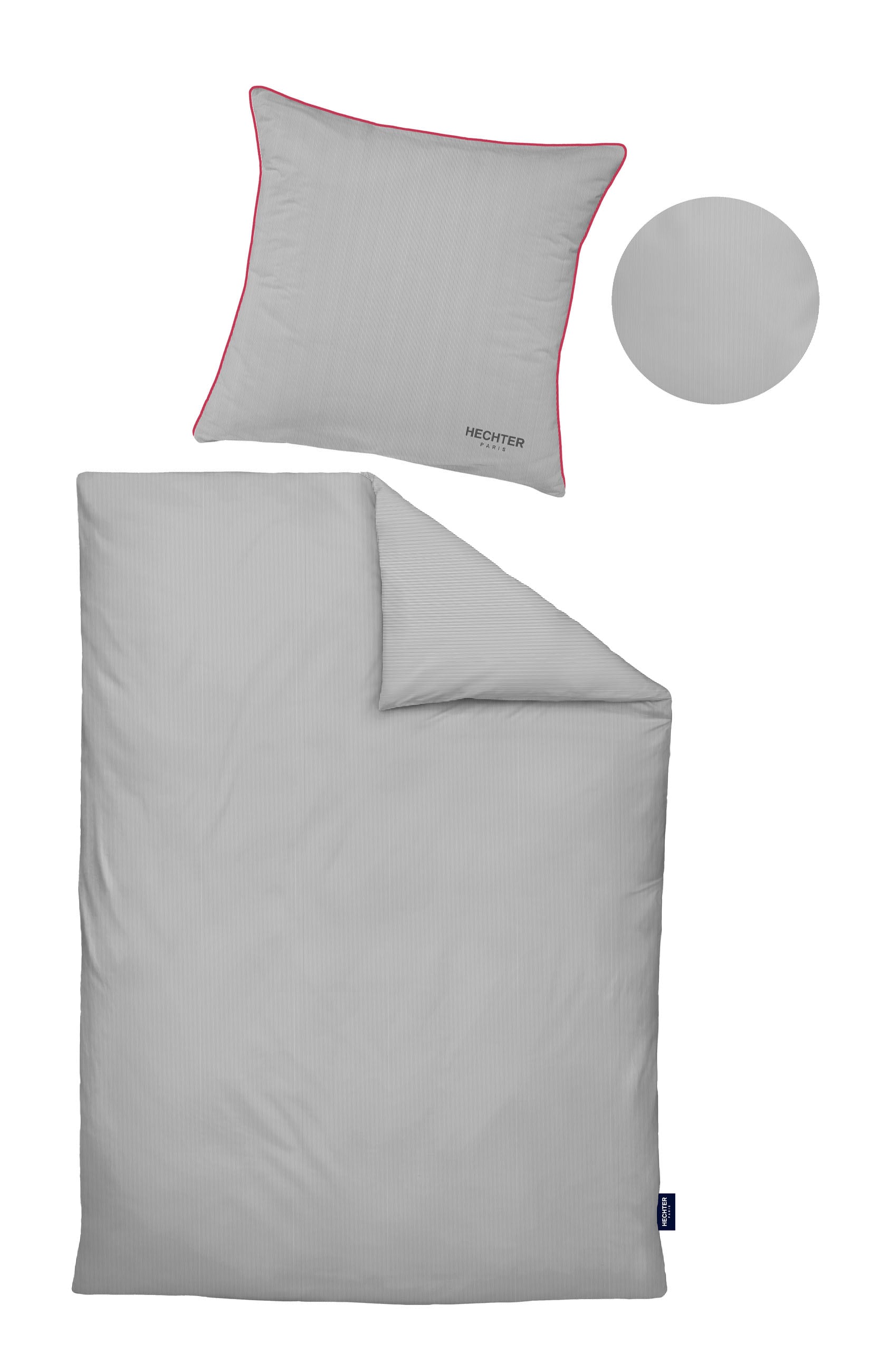 HECHTER PARIS Bettwäsche »0061308«, feiner Glanz + weicher Griff, 100% Baumwolle, Satinpaspel + LOGO