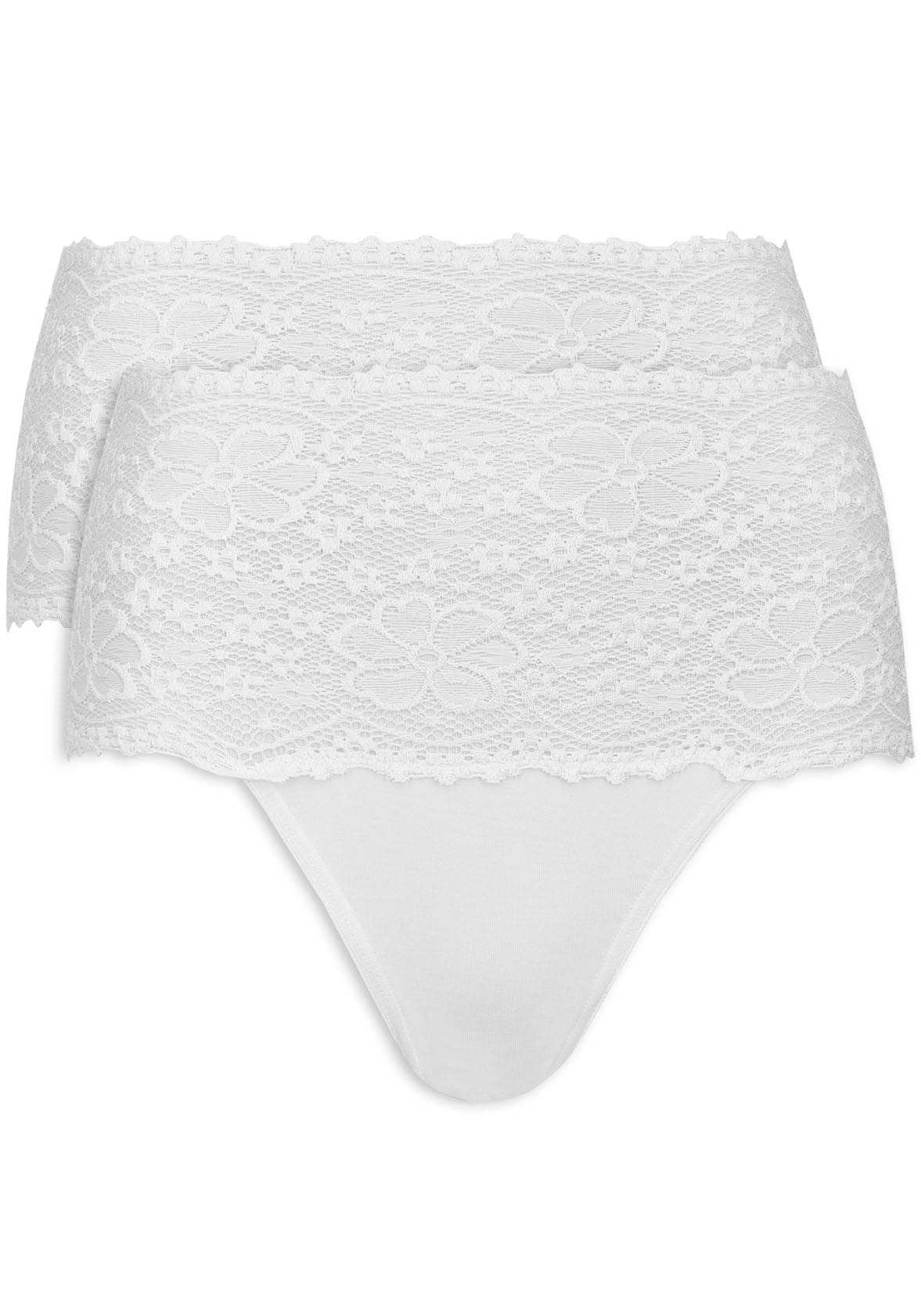 Nina Von C. Taillenslip ""Millefleurs"" eng, elastisch, bequem, feminin, breiter Bund mit Spitze, Viskosemix