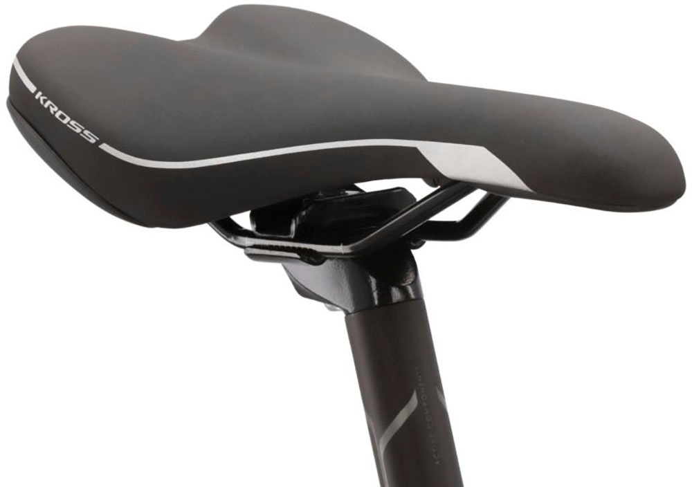 Kross Crossrad »KROSS Crossbike Evado 2.0 28" schwarz 21 Gänge«, 21 Gang, Shimano, Tourney Schaltwerk, Kettenschaltung