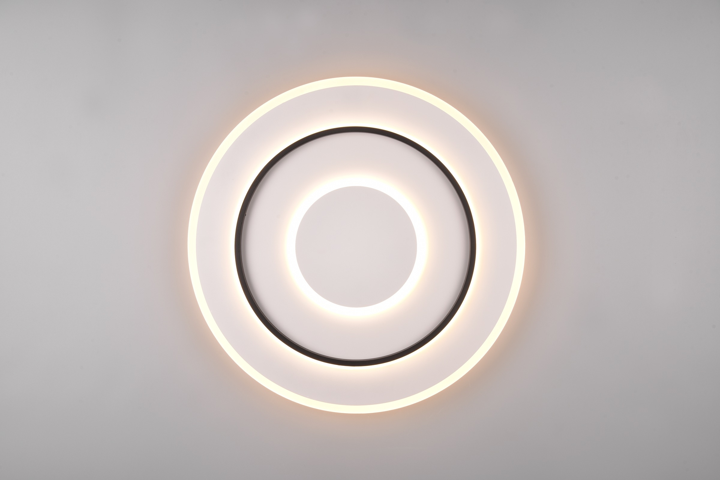 REALITY Leuchten LED Deckenleuchte »JORA, Deckenlampe Schlafzimmer mit Sleep Timer, Nachtlicht, dimmbar,«, 1 flammig, Leuchtmittel LED-Board | LED fest integriert, Lichtfarbe einstellbar CCT, Memoryfunktion, inkl Fernbedienung