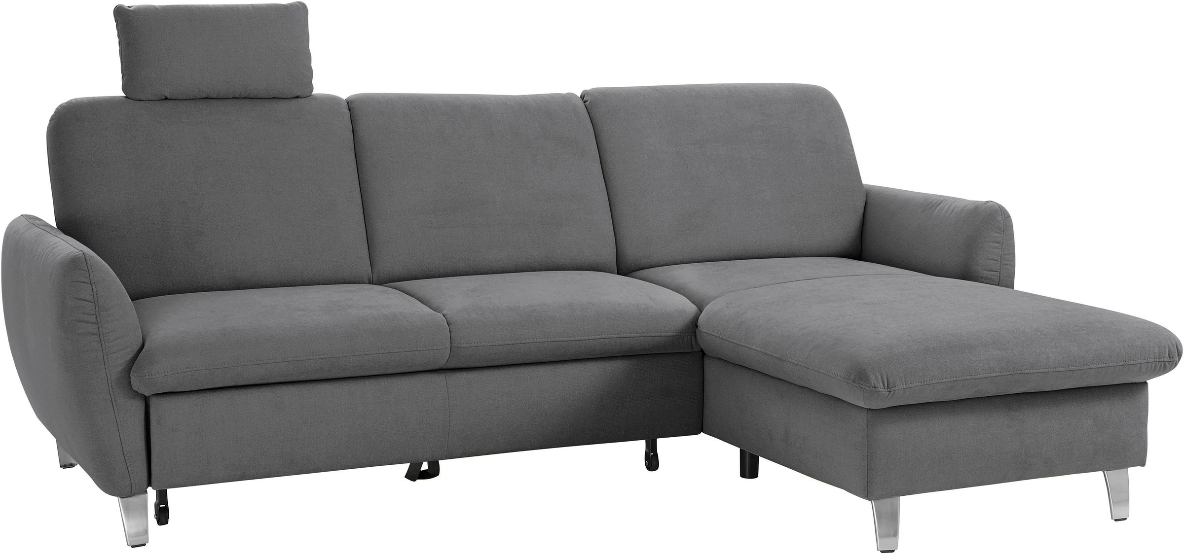 sit&more Ecksofa »Daytona L-Form«, mit Federkern, einer Kopfstütze und wahl günstig online kaufen