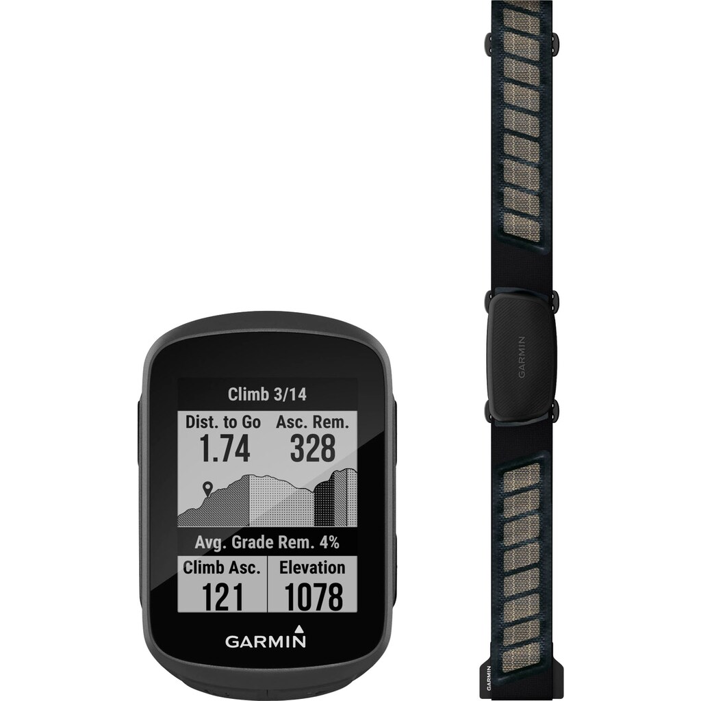 Garmin Navigationsgerät »EDGE 130 PLUS BUNDLE«