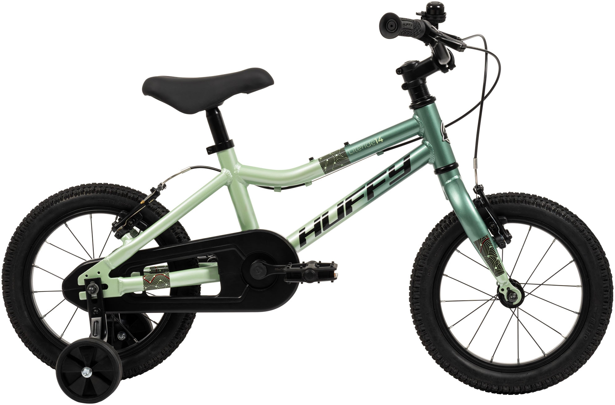HUFFY Kinderfahrrad "14-Zoll Literide Fahrrad", 22cm, 14 Zoll (35,56cm) hinten: 14 Zoll (35,56cm)weiß, neutral, Fahrräder