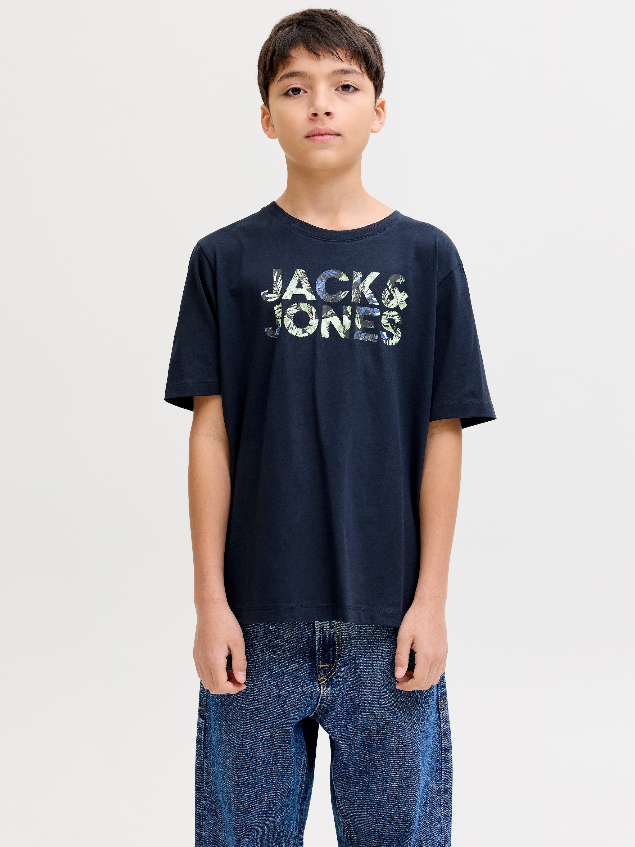 Jack & Jones Junior T-Shirt »JJEJEFF LOGO TEE SS SN JNR«