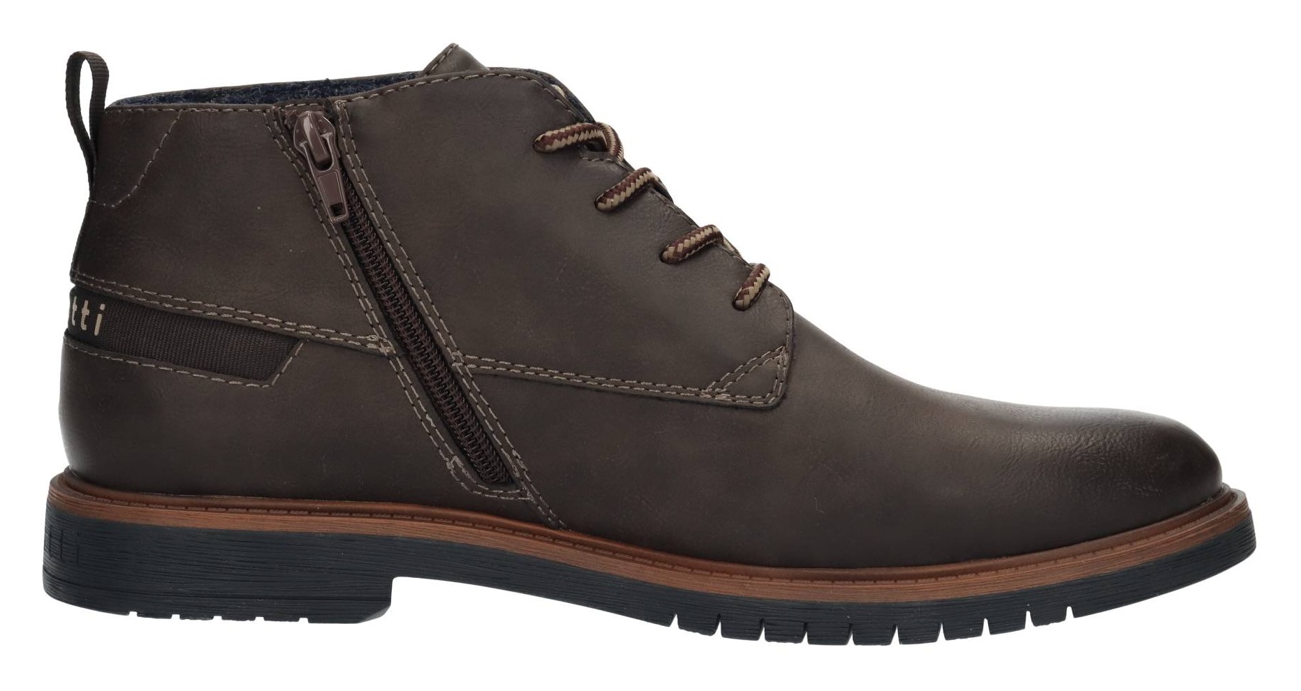 bugatti Schnürboots, Desertboots, Winterboots, Stiefelette mit griffiger Profilsohle