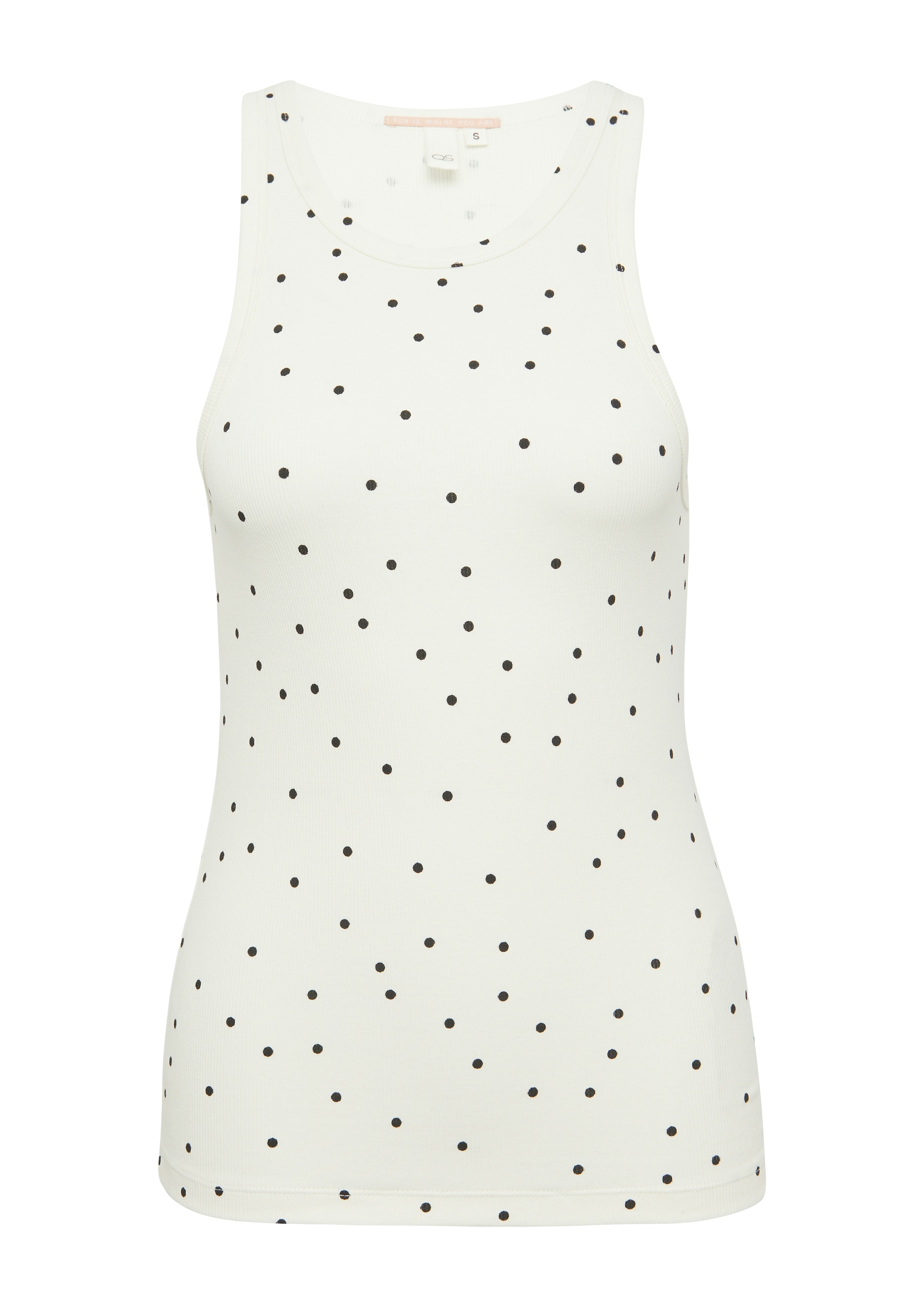 QS Tanktop, mit All-Over Print