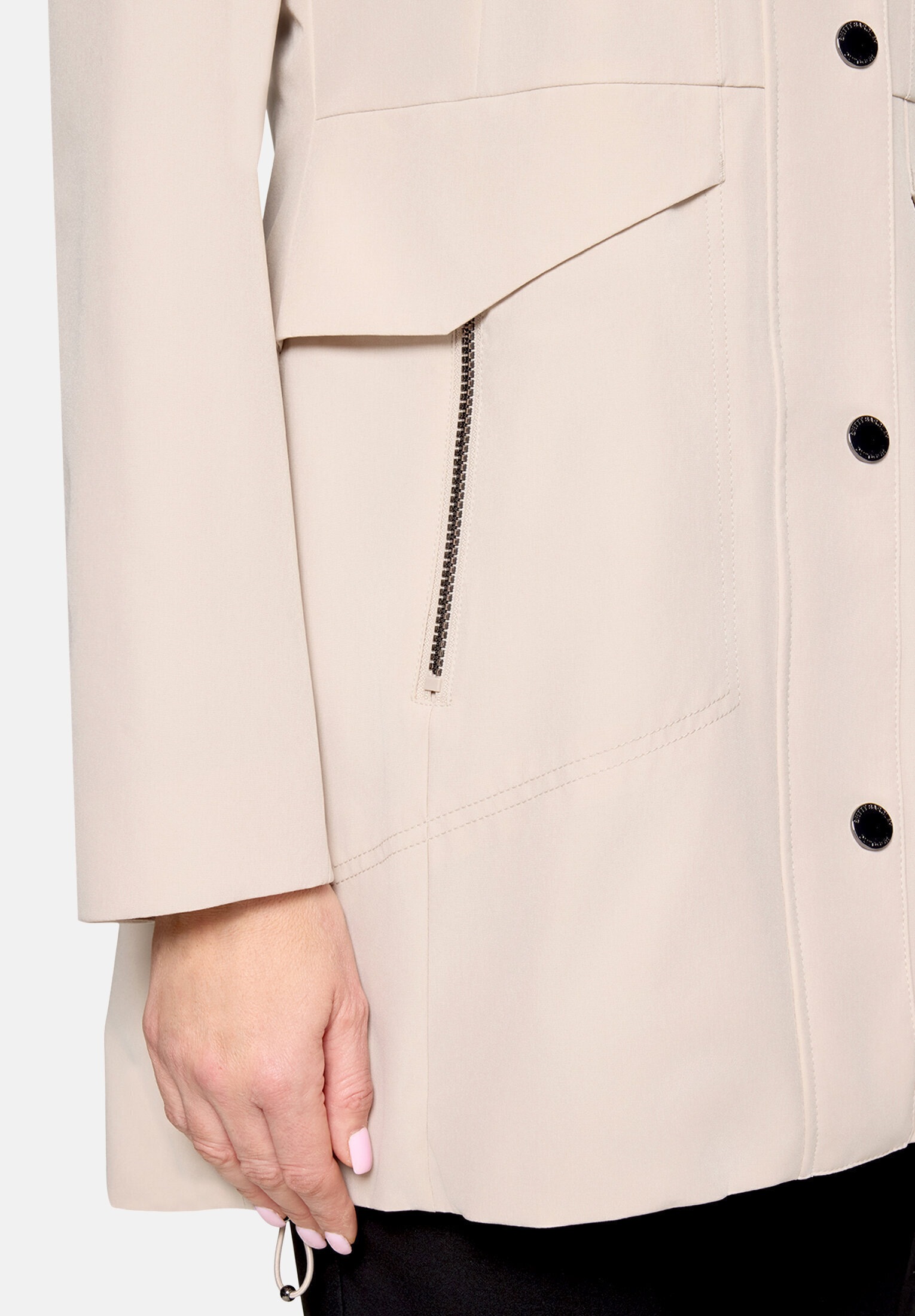 Betty Barclay Outdoorjacke »Damen mit abnehmbarer Kapuze« mit Kapuze