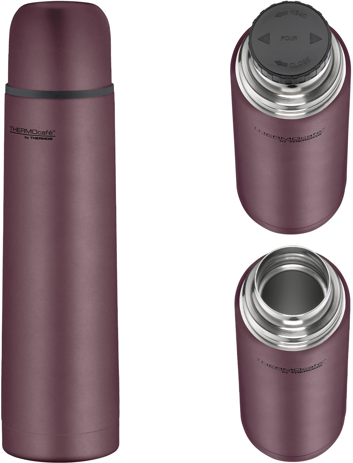 THERMOcafé Isolierflasche "TC EVERYDAY, Edelstahlkörper, spülmaschinenfest" günstig online kaufen