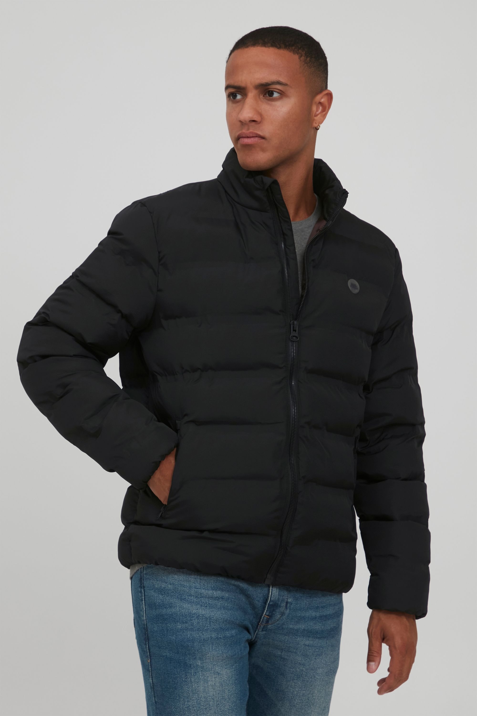 Blend Winterjacke "BHOuterwear" ohne Kapuze Winterjacke mit Stehkragen günstig online kaufen