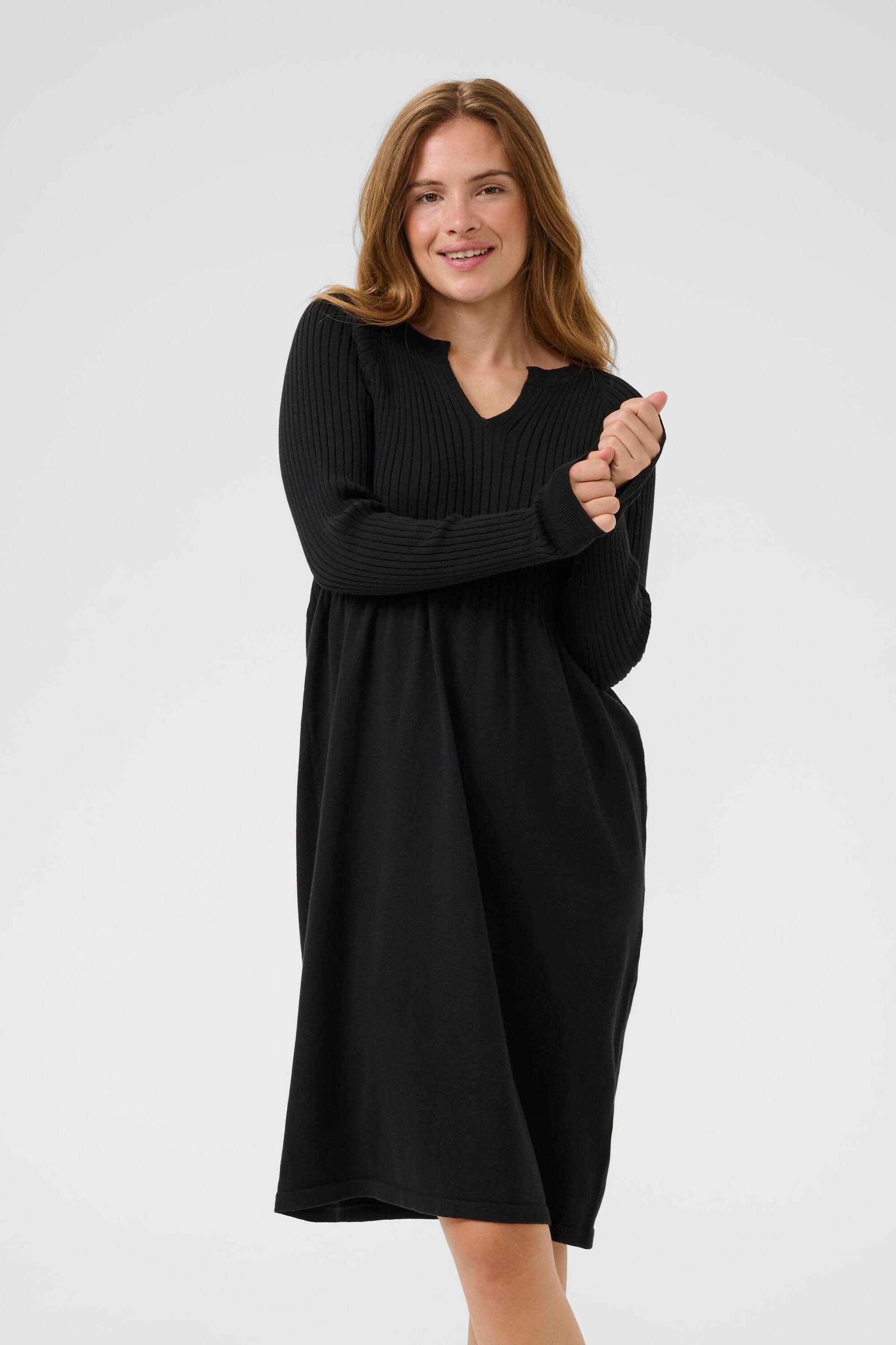 KAFFE Midikleid »Damen Kleid KAdora«