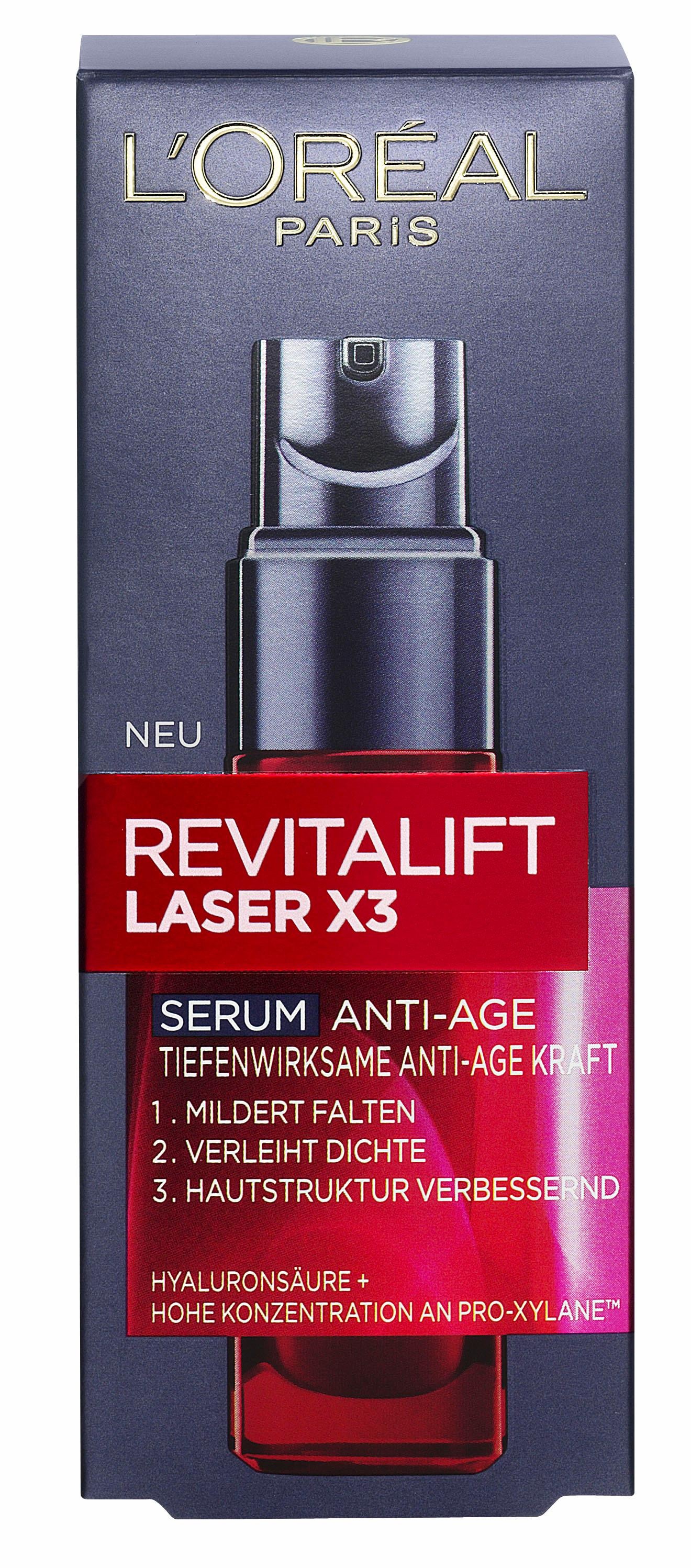 L'ORÉAL PARIS Gesichtsserum »Revitalift Laser X3«, Anti-Age