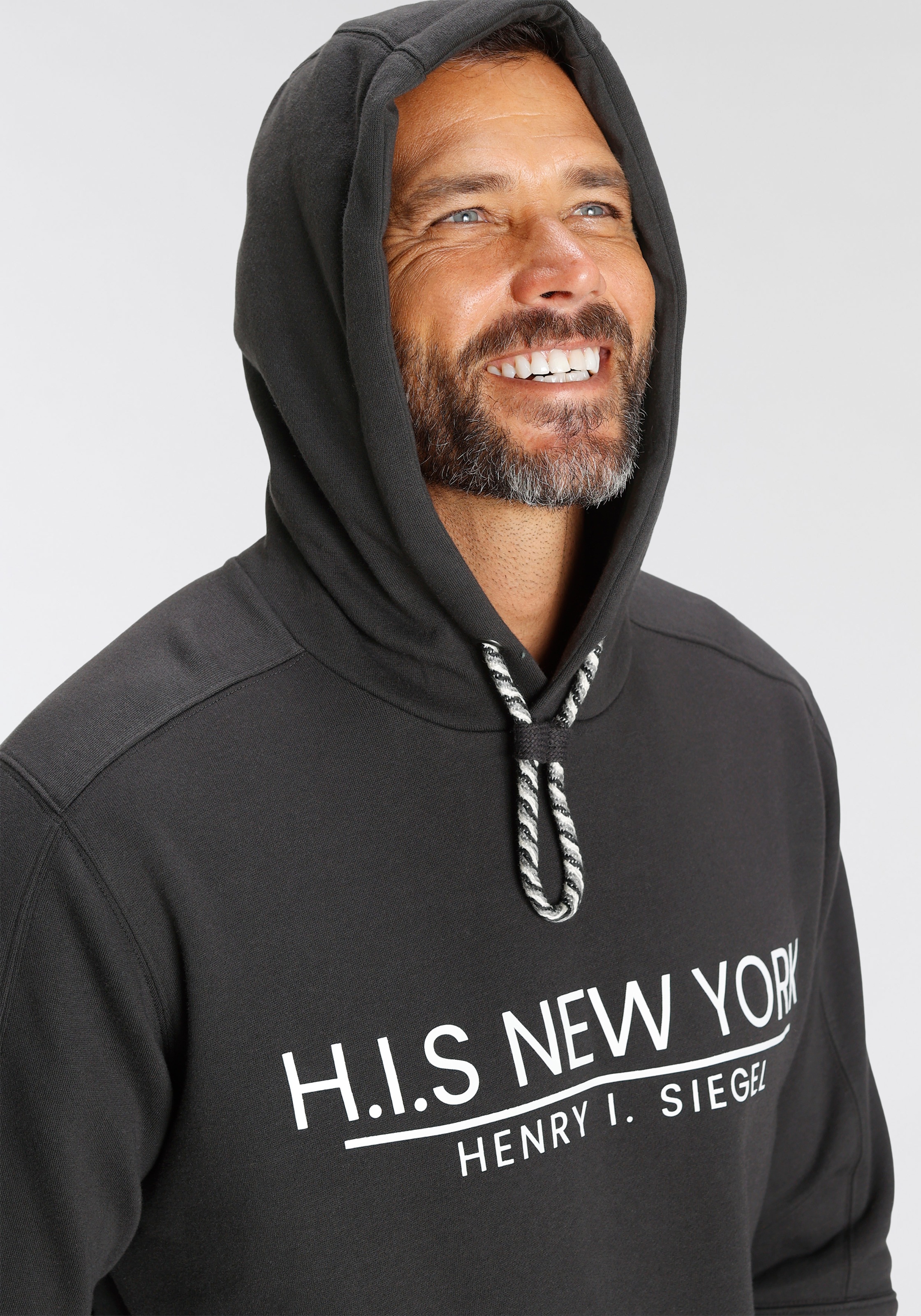 H.I.S Sweatshirt, mit mehrfarbiger Kordel