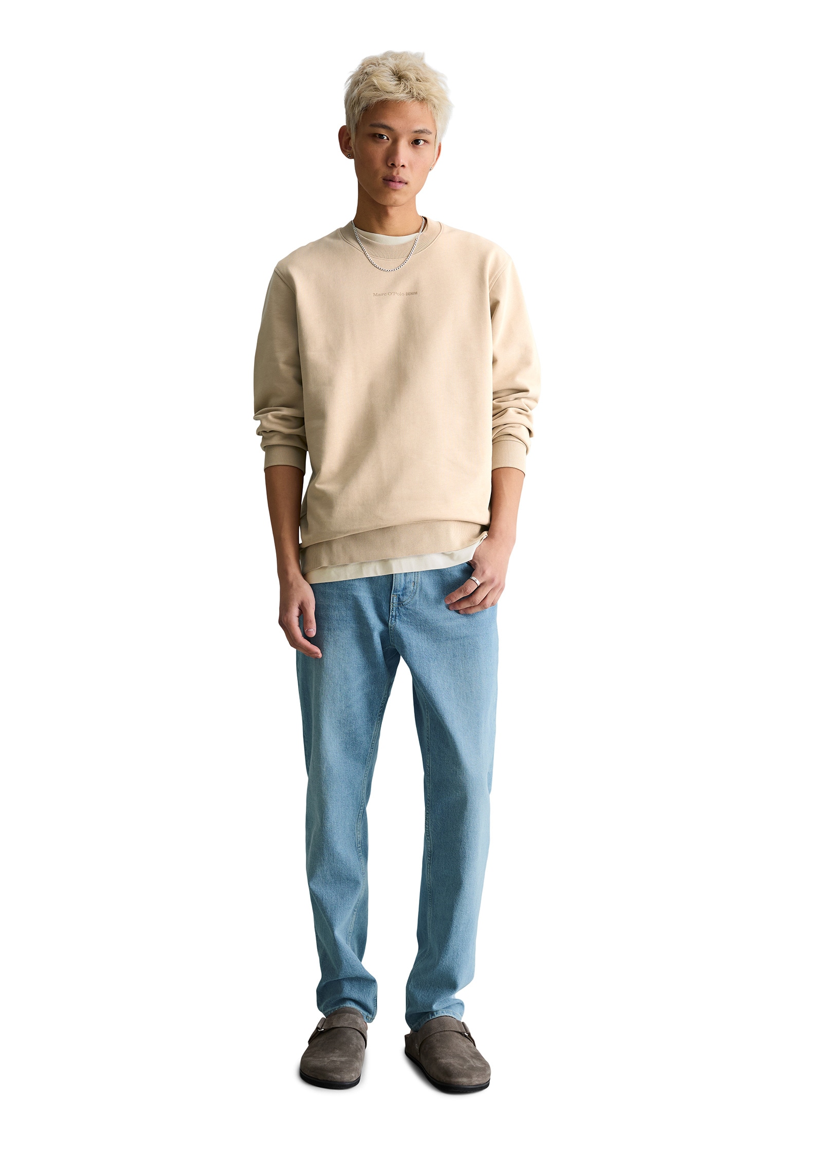 Marc O'Polo DENIM Sweatshirt »aus weichem Bio-Baumwoll-Sweat«
