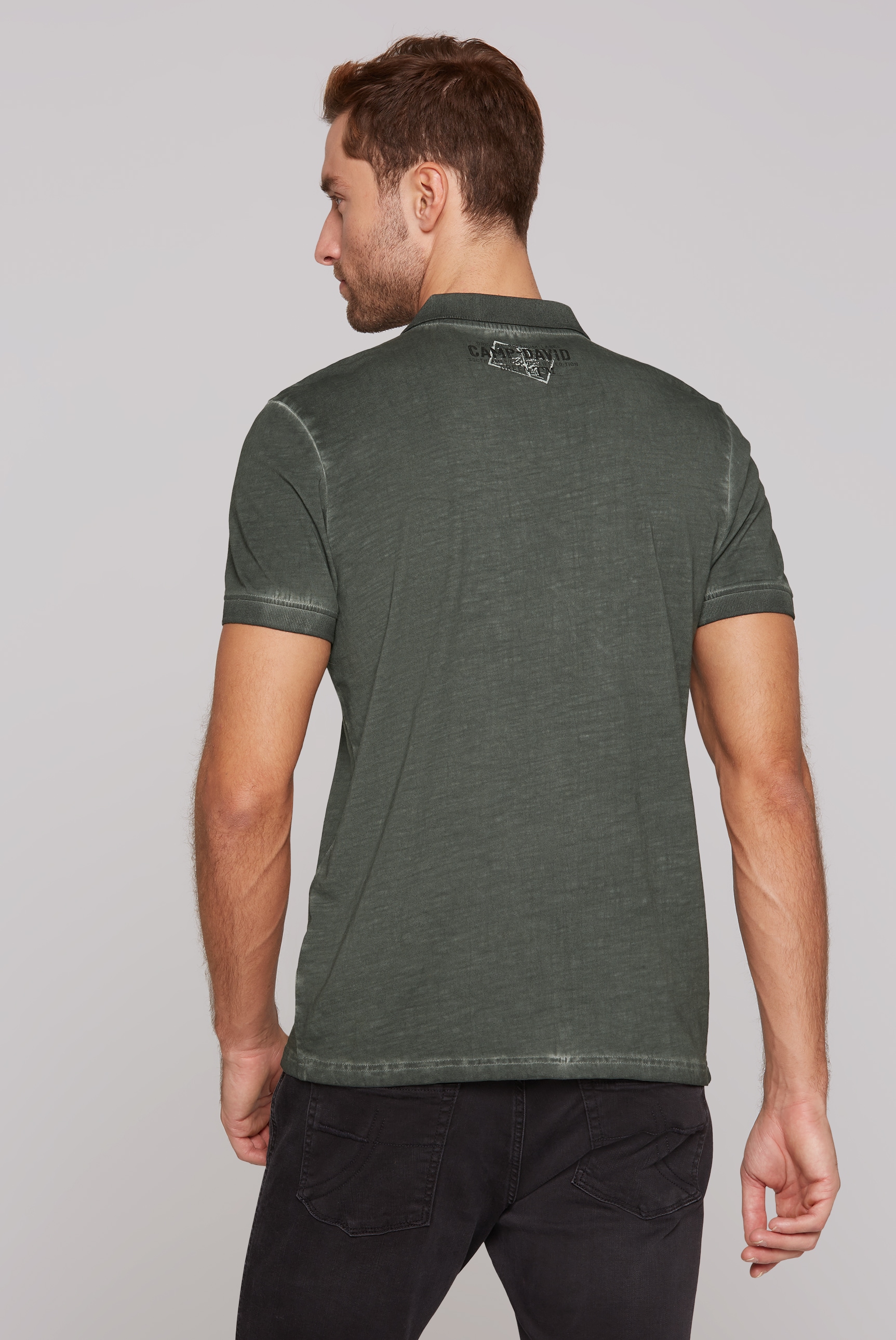 CAMP DAVID Poloshirt, aus Baumwolle