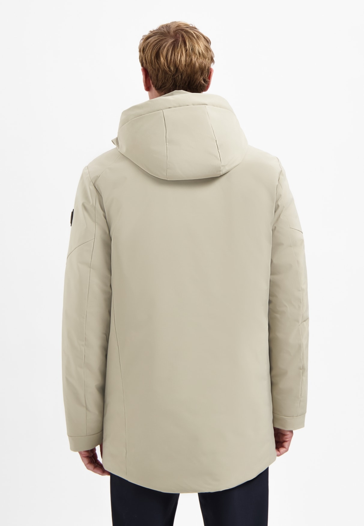 NO EXCESS Parka »No Excess Langer Parka mit Kapuze«