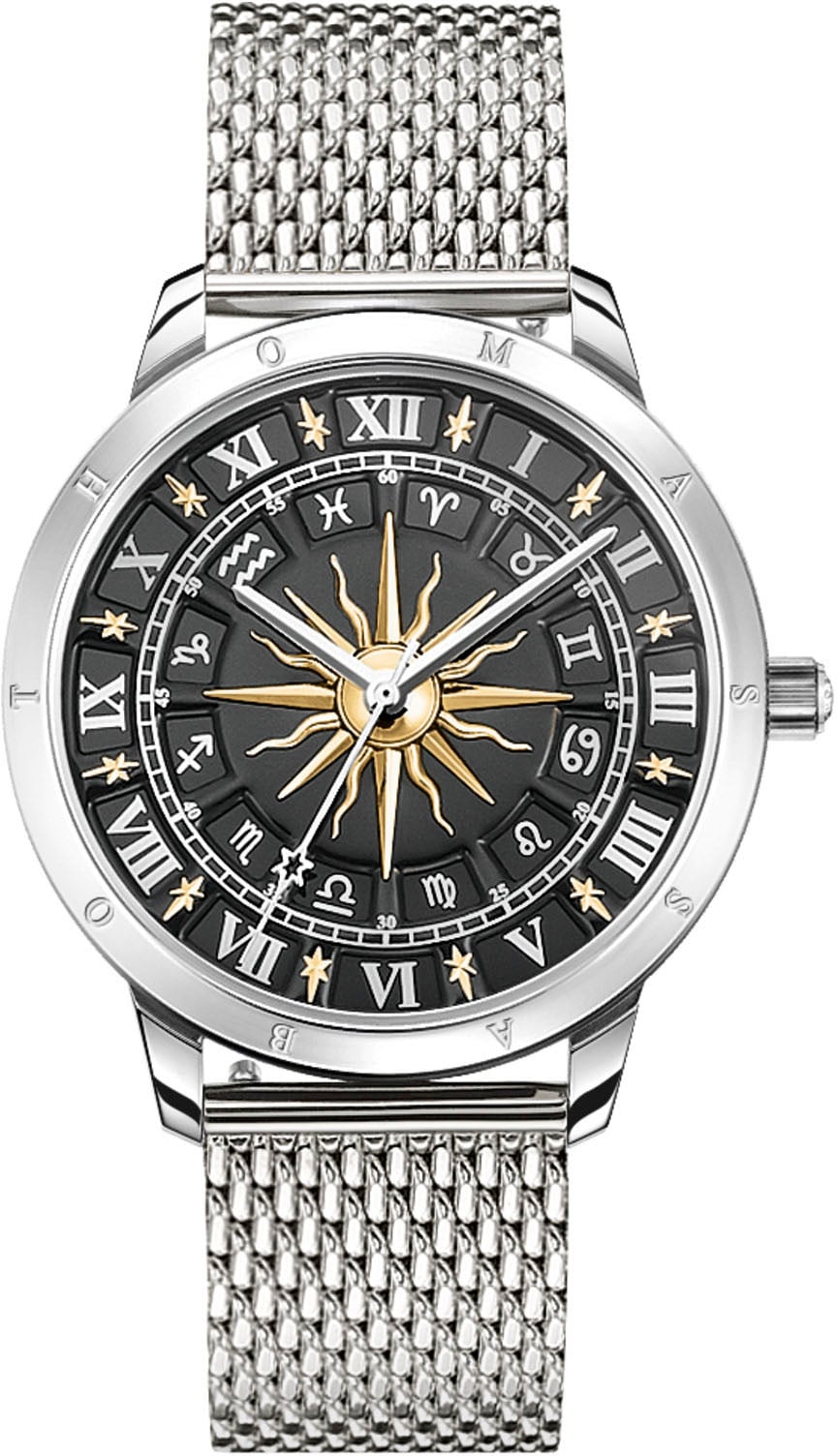 THOMAS SABO Quarzuhr, (Set, 2 tlg., mit Wechselarmband), Armbanduhr,Damen, ideal auch als Geschenk, Sternzeichen, Sterne, Astro