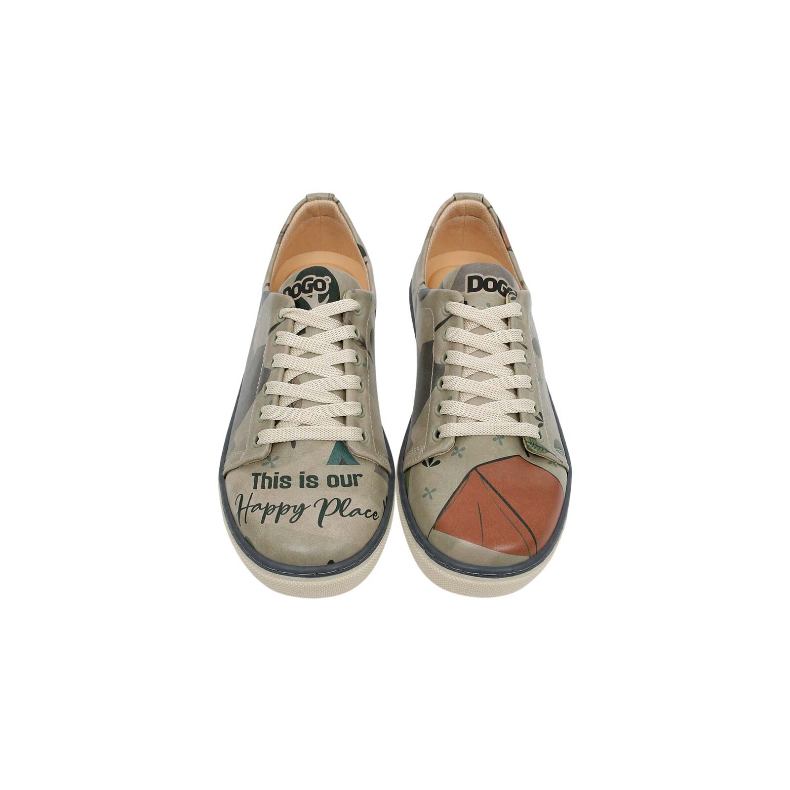 DOGO Sneaker »Sneaker This Is Our Happy Place Damen Sneaker / Female«, Vegan