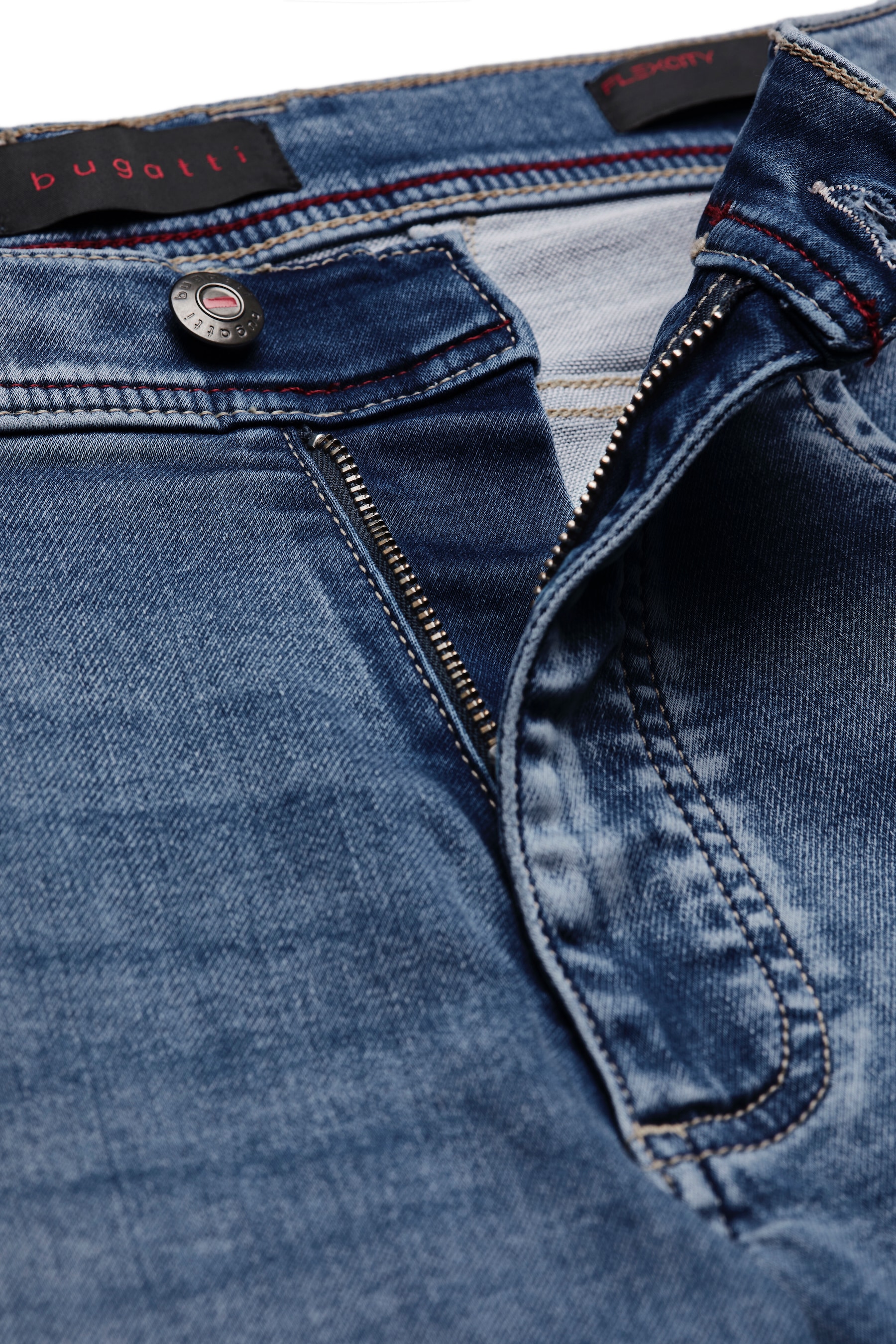 bugatti Bermudas, aus Denim