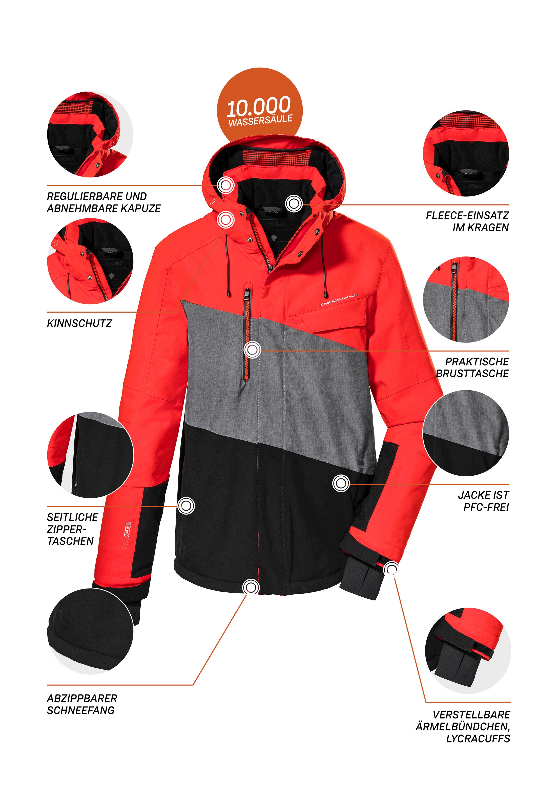 Killtec Skijacke »KSW 48 MN SKI JCKT«