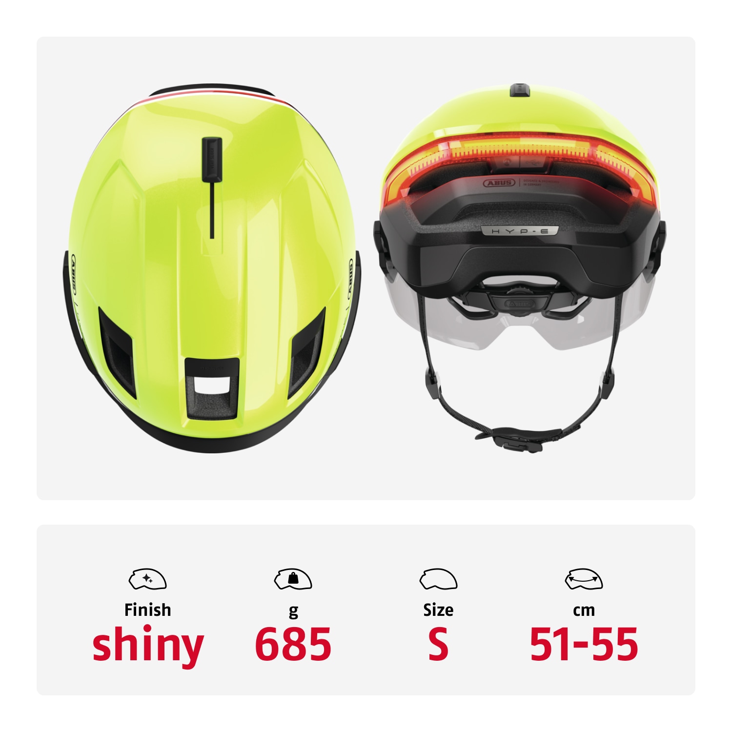 ABUS Fahrradhelm "HYP-E ACE"