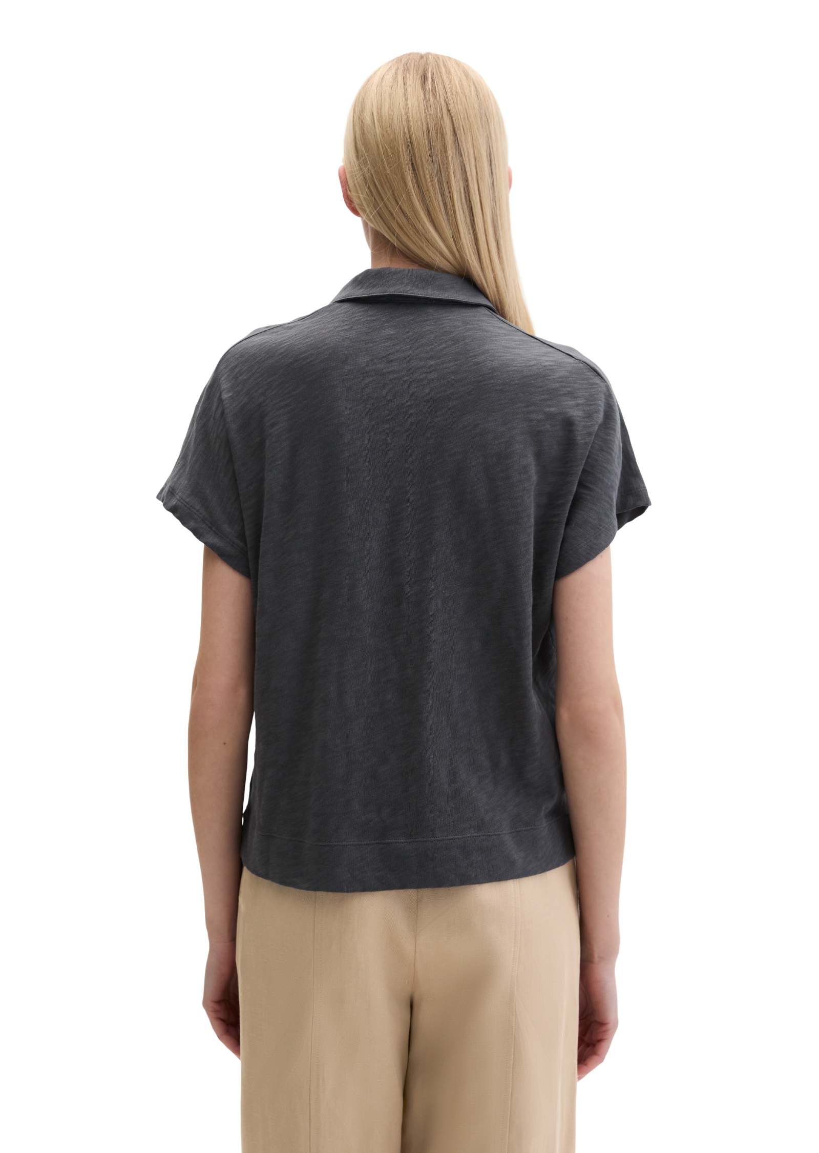 Marc O'Polo Poloshirt »aus Slub Jersey«