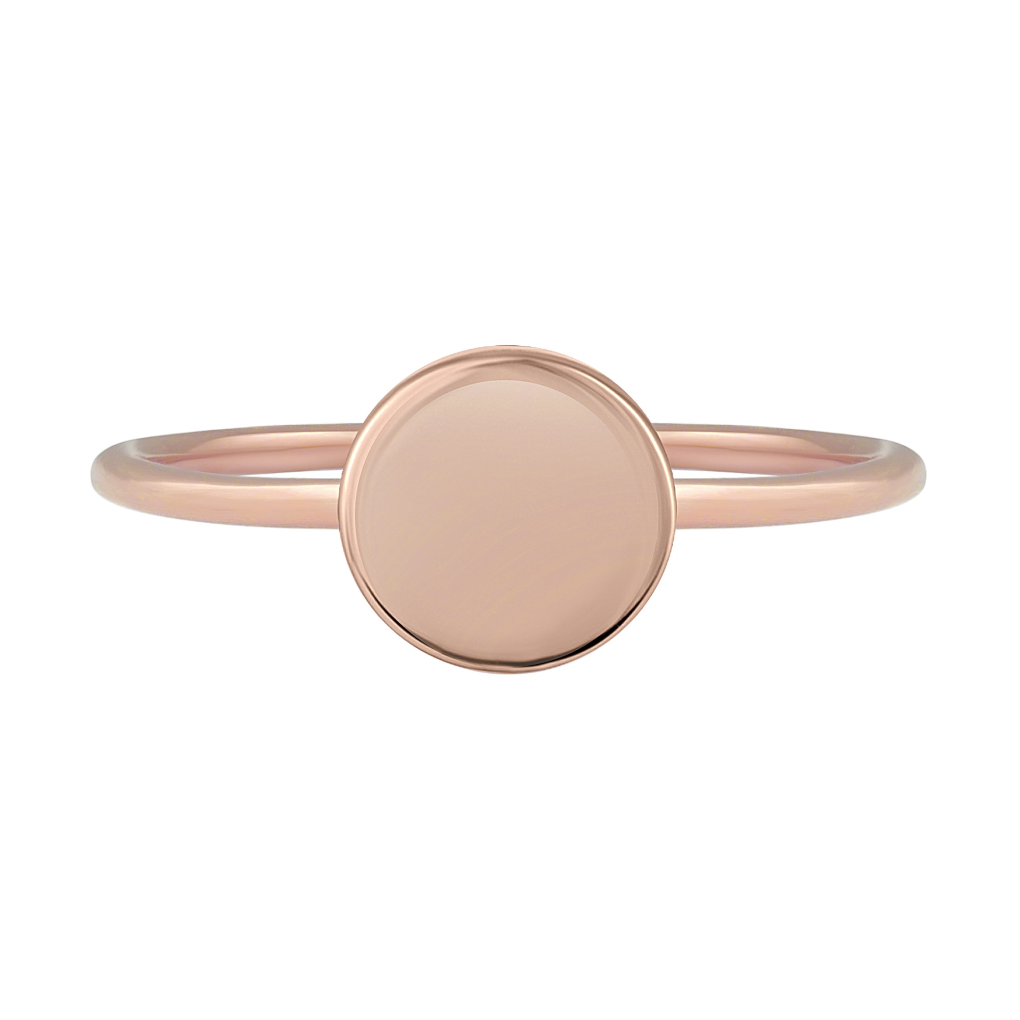 Fingerring CAÏ "925 Sterling Silber rosévergoldet Boho" Gr. 18,5, rot, Fingerringe, Damen, 058 (18,5), Silber 925 (Sterlingsilber), Fingerring