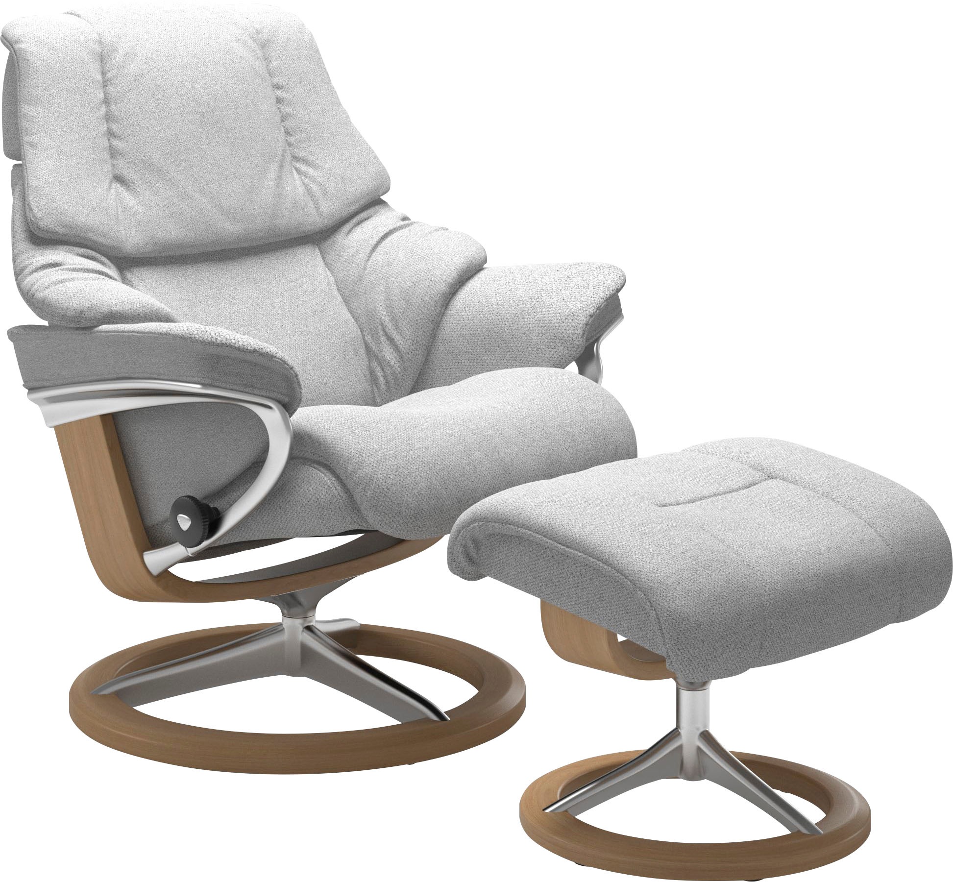 Stressless Fußhocker "Reno", mit Signature Base, Gestell Eiche