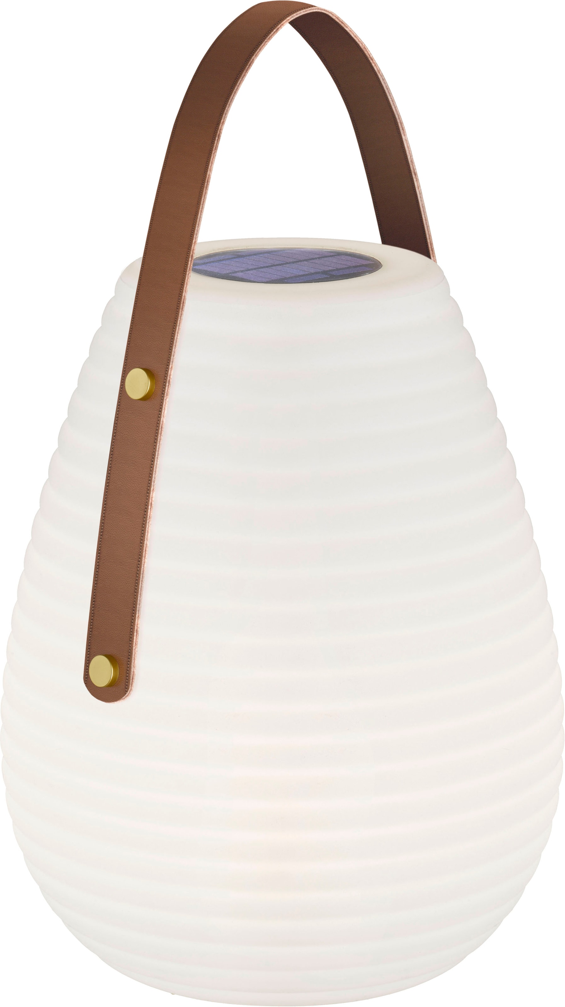 SCHÖNER WOHNEN-Kollektion Außen-Tischleuchte »Bell«, 1 flammig, LED 2 W+0,6 W RGB,mobiles Licht immer und überall dabei,dimmbar,RGB