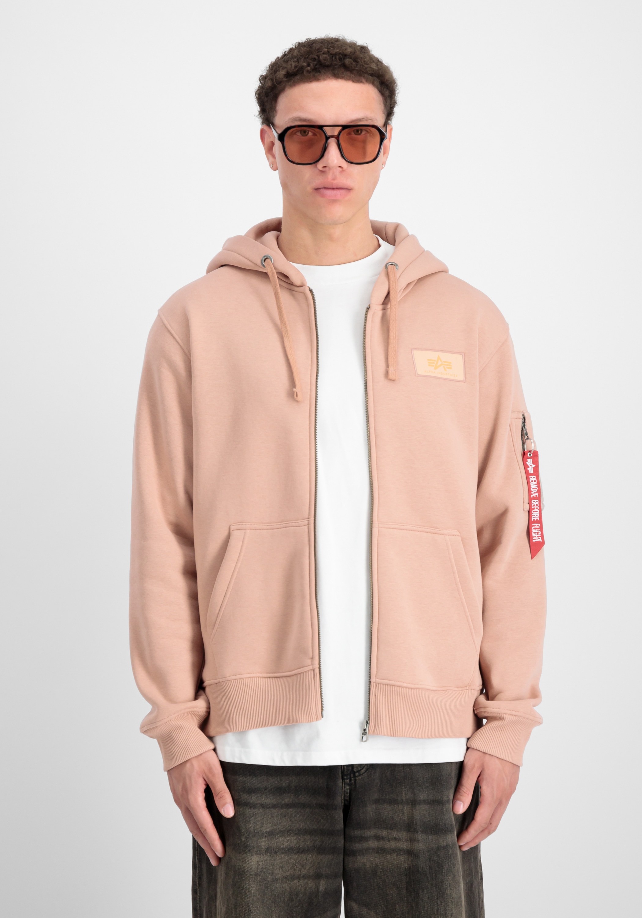 Alpha Industries Hoodie »Alpha Industries Men - Hoodies Back Print Zip Hoodie«