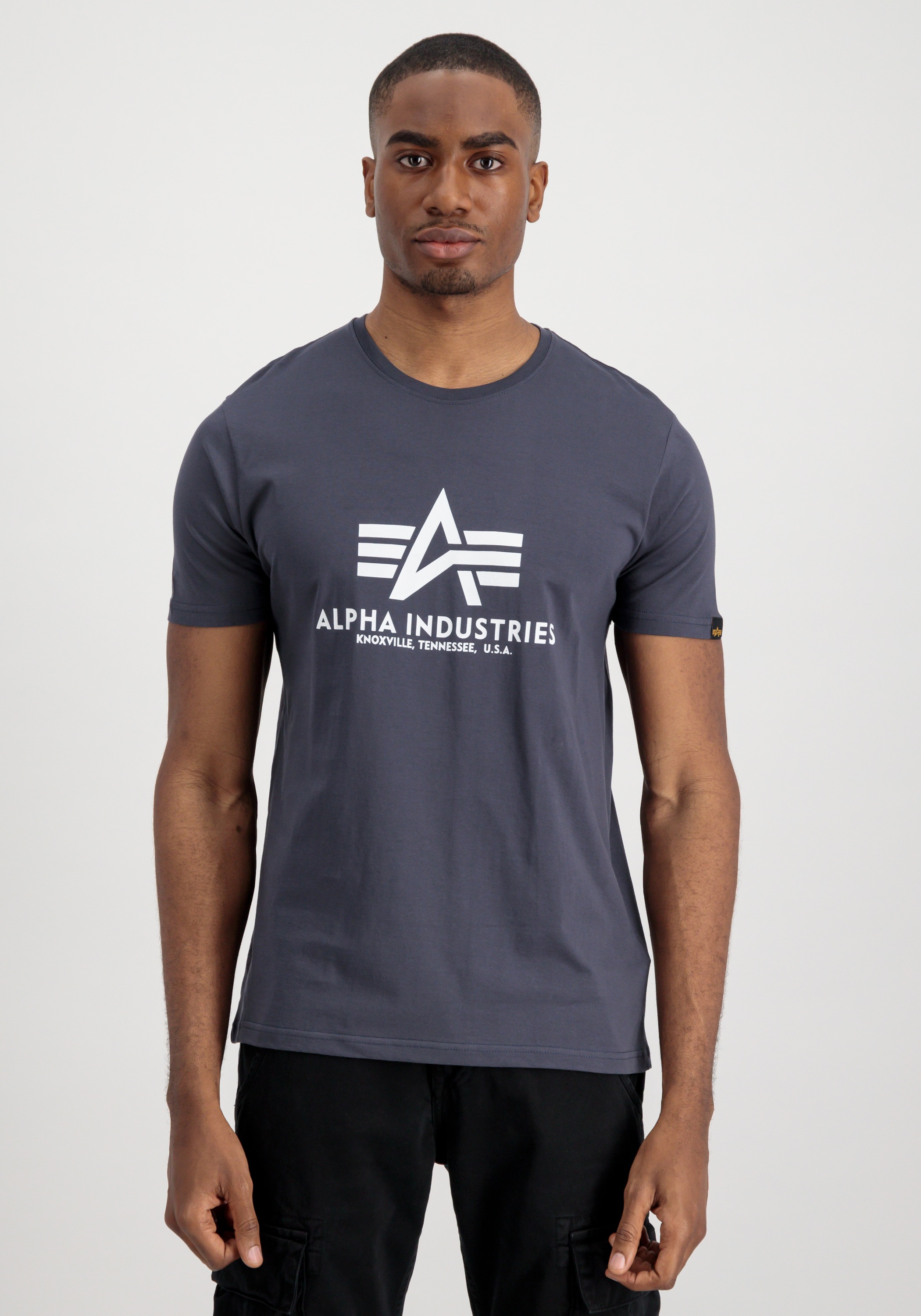 Alpha Industries T-Shirt "Alpha Industries Men - T-Shirts Basic T-Shirt BL günstig online kaufen