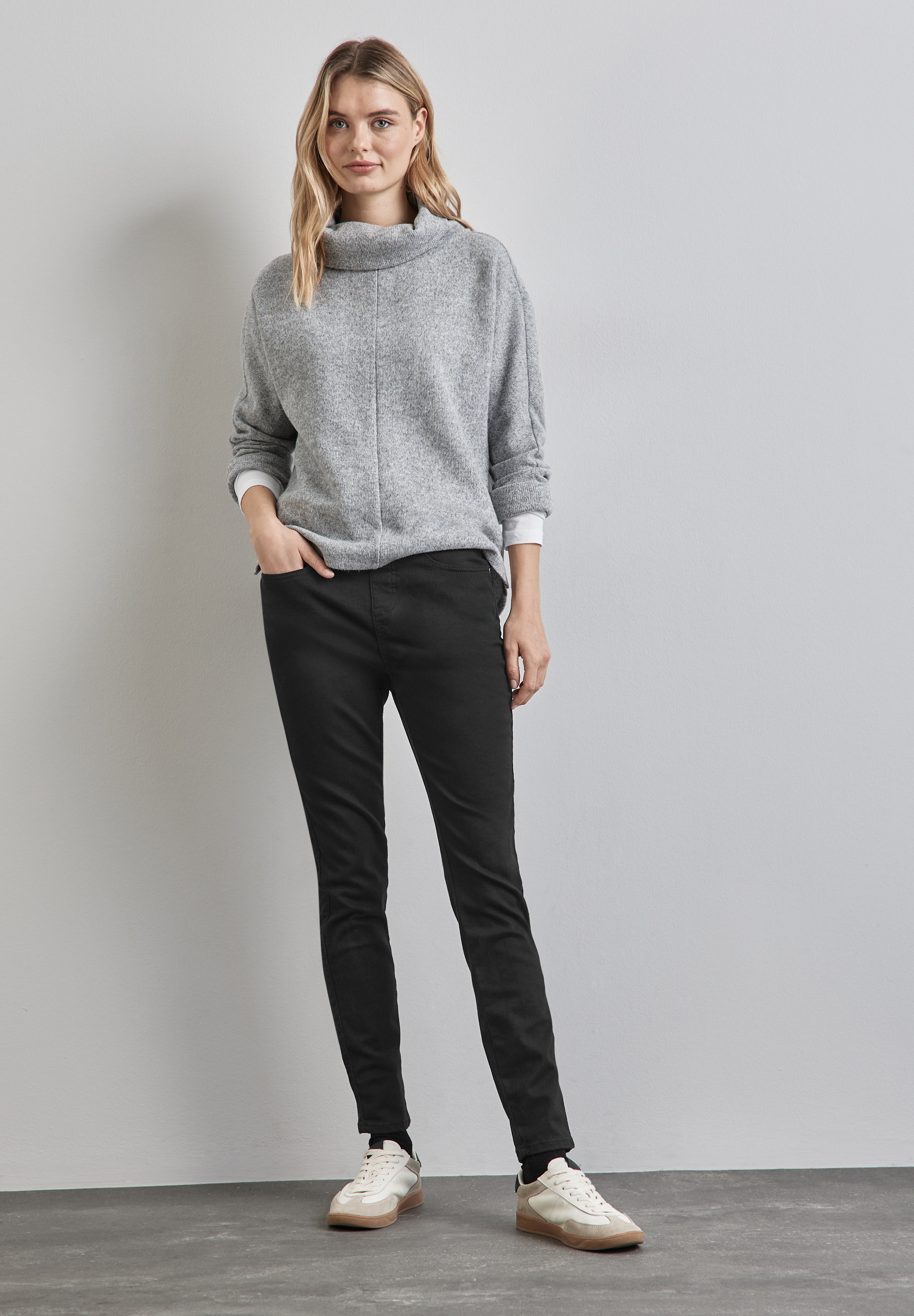 STREET ONE Skinny-fit-Jeans, High Waist