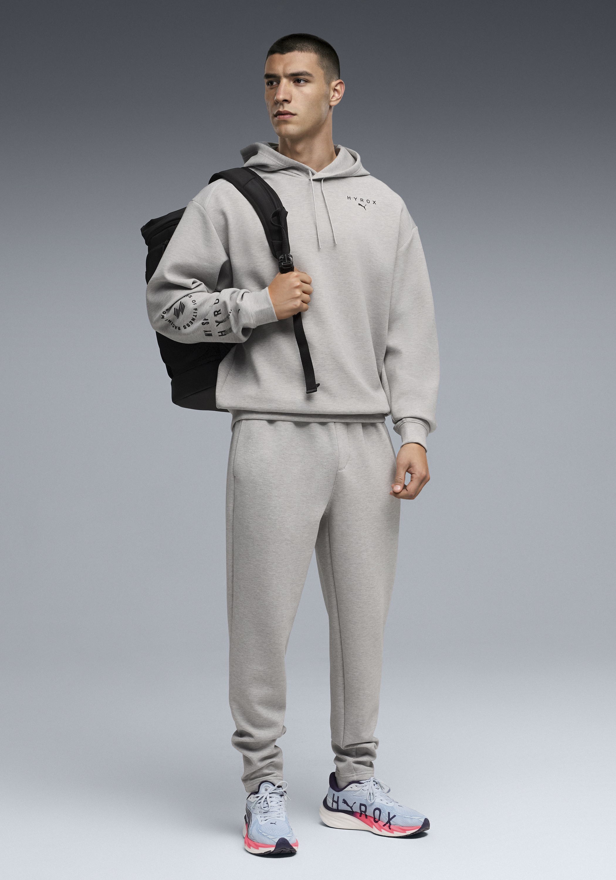 PUMA Kapuzensweatshirt »M  X HYROX CLOUDSPUN HOODIE«, für Fitness und sportliche Aktivitäten, sportlicher Stil, mit Kapuze
