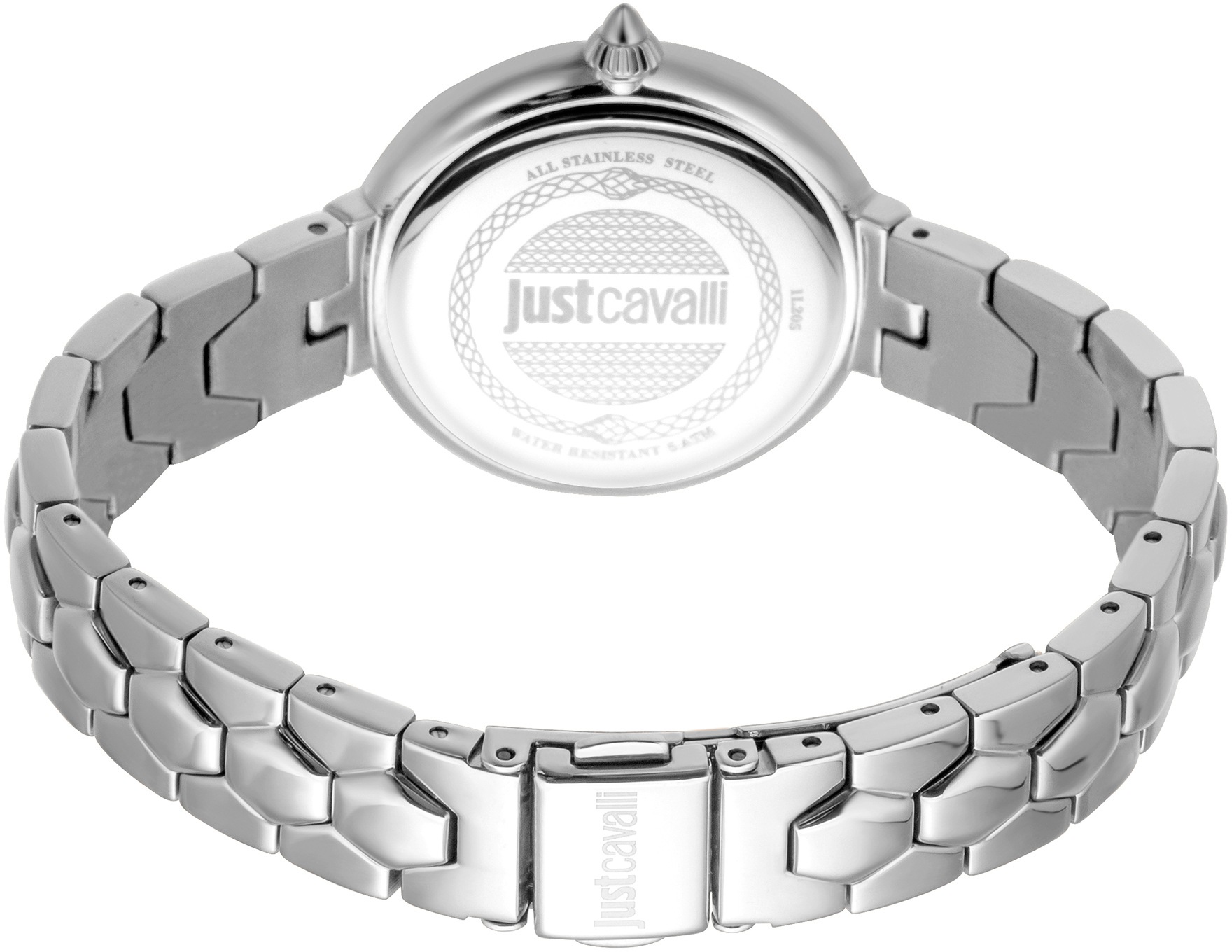 Just Cavalli Time Quarzuhr »CREAZIONE 10, JC1L205M0045«, (Set, 2 tlg., mit Armband)