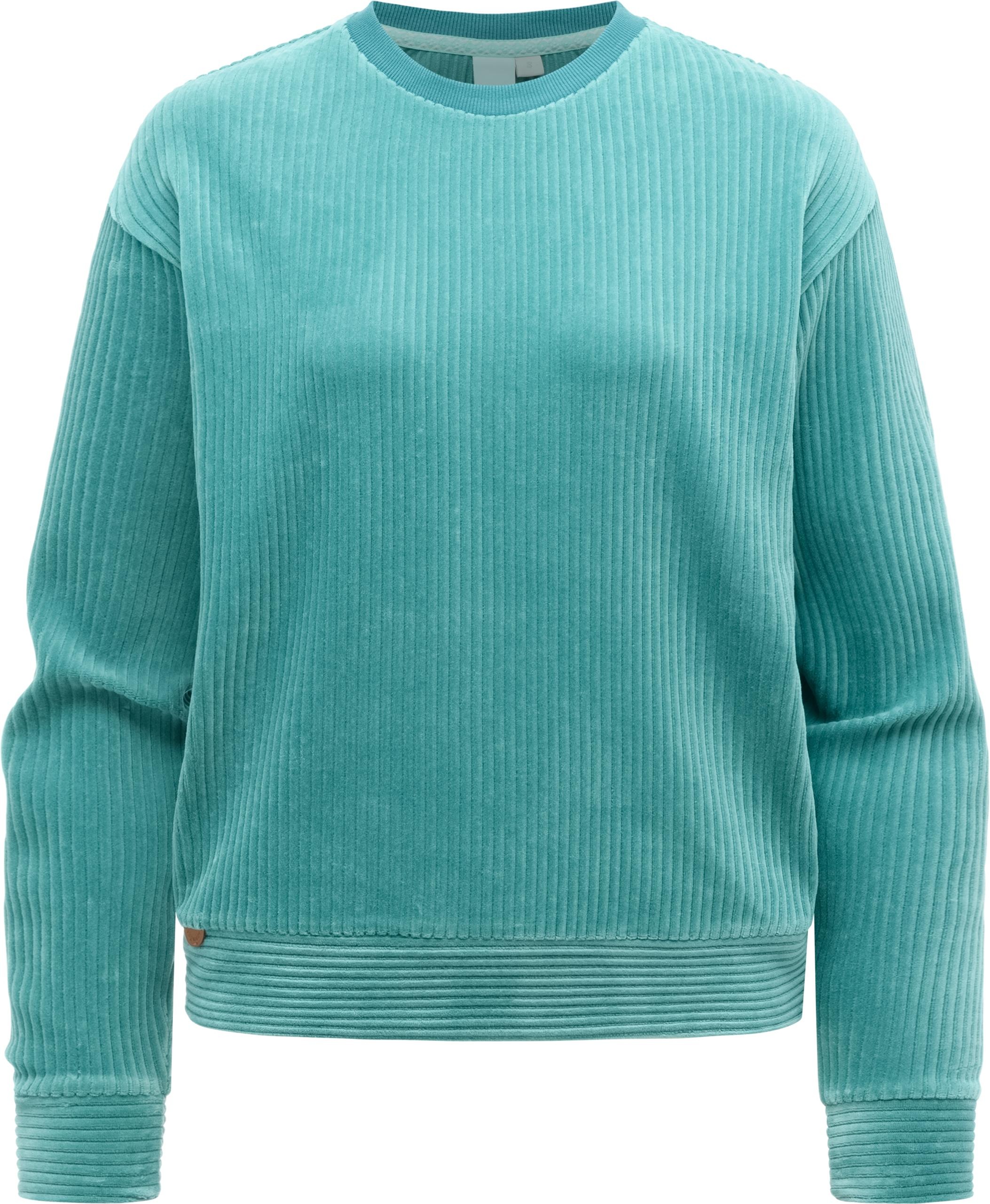 Ragwear Sweatshirt "Dellani Cordy", Langarm Oberteil in Kord-Optik