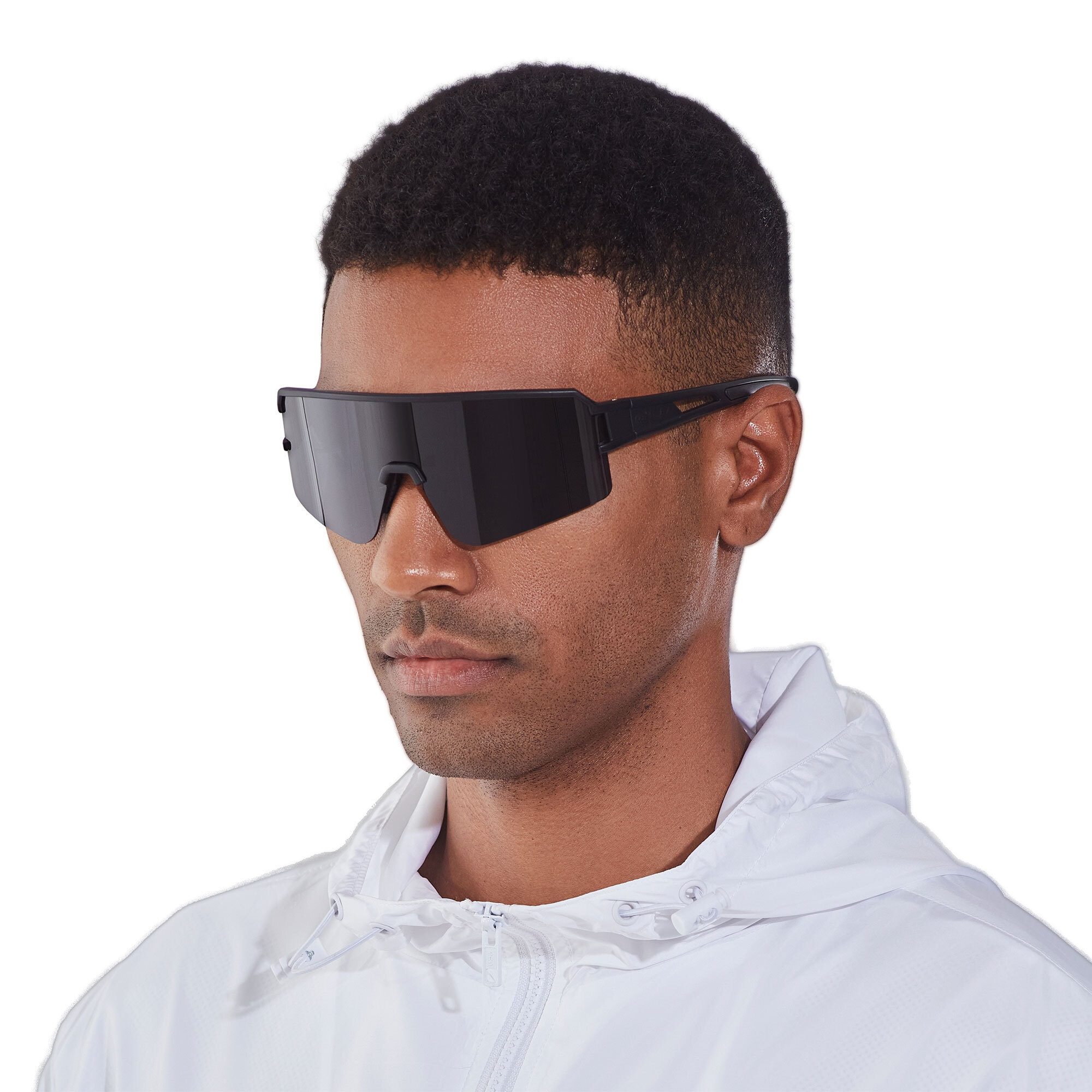 Sportbrille YEAZ "Sport-Sonnenbrille schwarz SUNSPOT", Damen, schwarz (schwarz, schwarz), Sonnenbrillen 3