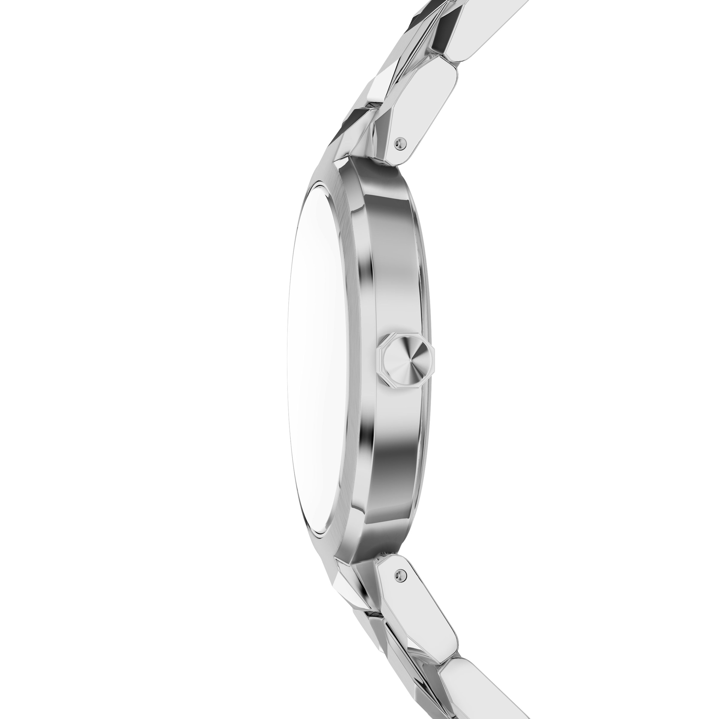 ARMANI EXCHANGE Quarzuhr Armbanduhr, Damenuhr, Edelstahlarmband, analog