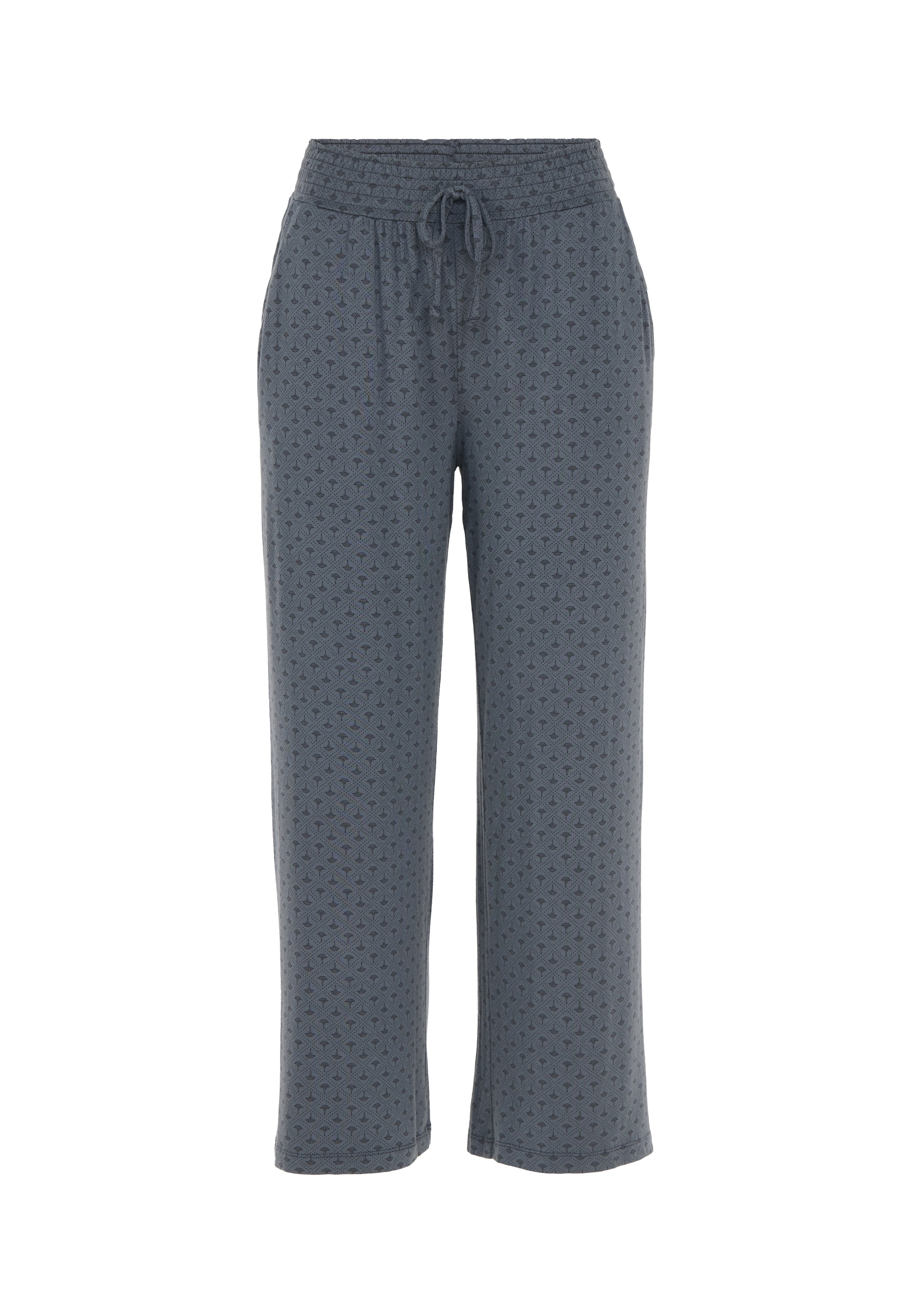 JOOP Pyjamahose "Luxe" Cornflower-Design, Tunnelzugbund, Eingrifftaschen günstig online kaufen