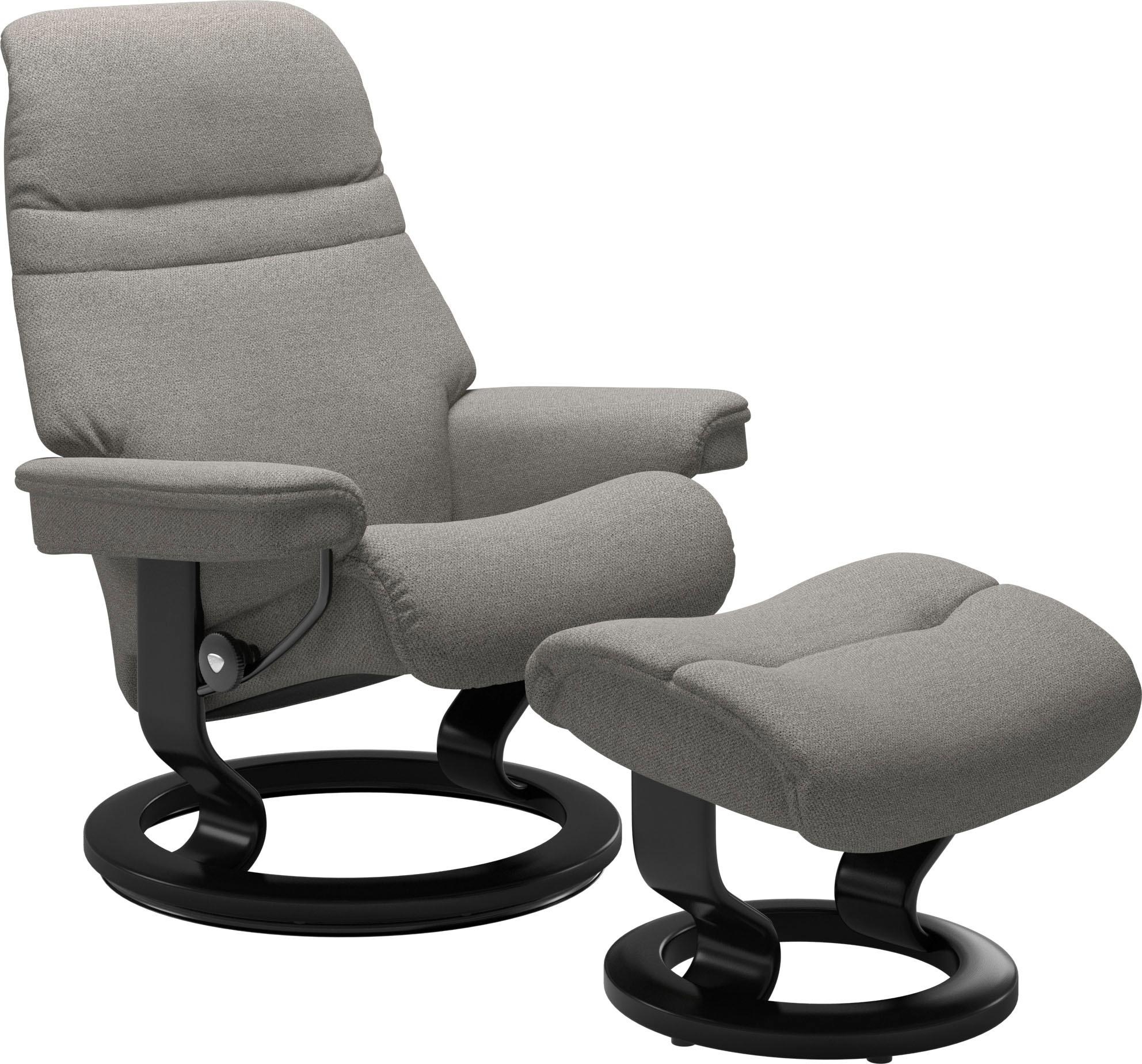 Stressless Relaxsessel "Sunrise", mit Classic Base, Größe M, Gestell Schwar günstig online kaufen