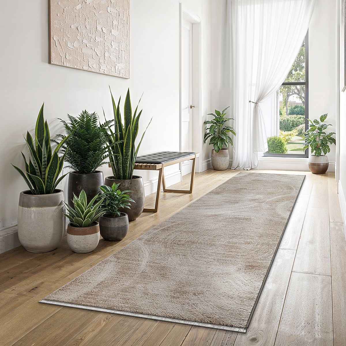 the carpet Designteppich "Nuvra" rechteckig 15 mm Höhe abstrakt